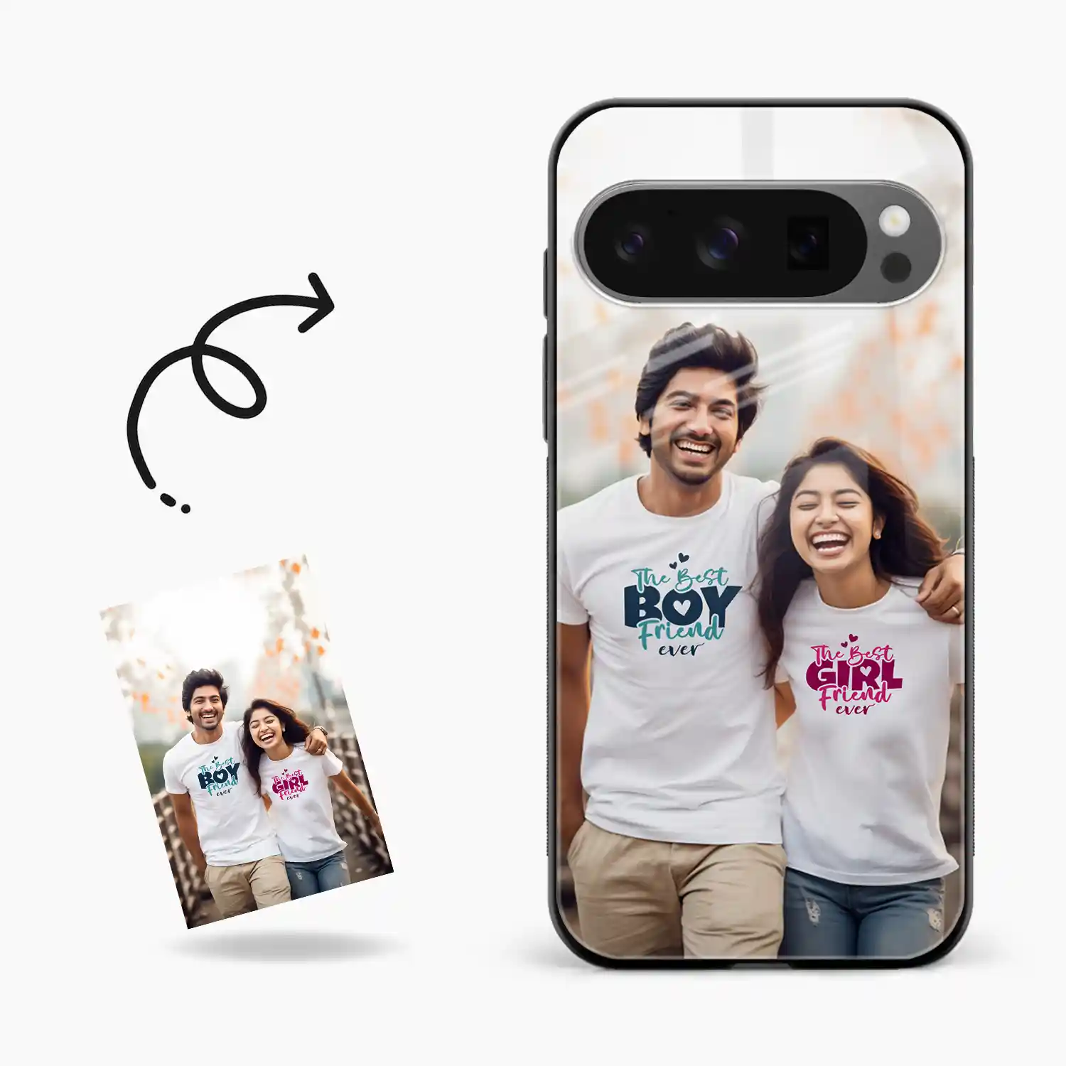 Customised Photo Printed Google Pixel 10 Pro Back Cover