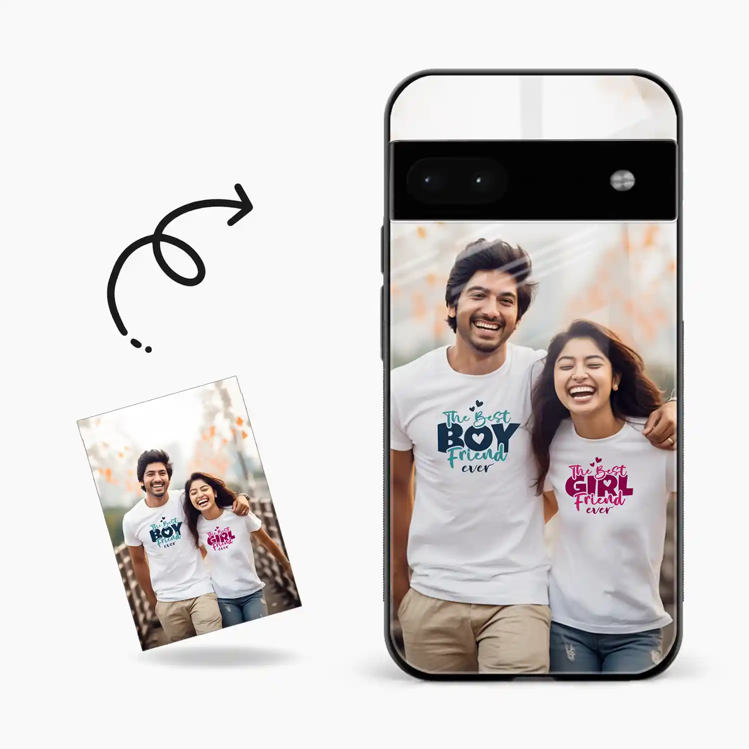 Customised Photo Printed Google Pixel 6A Back Cover