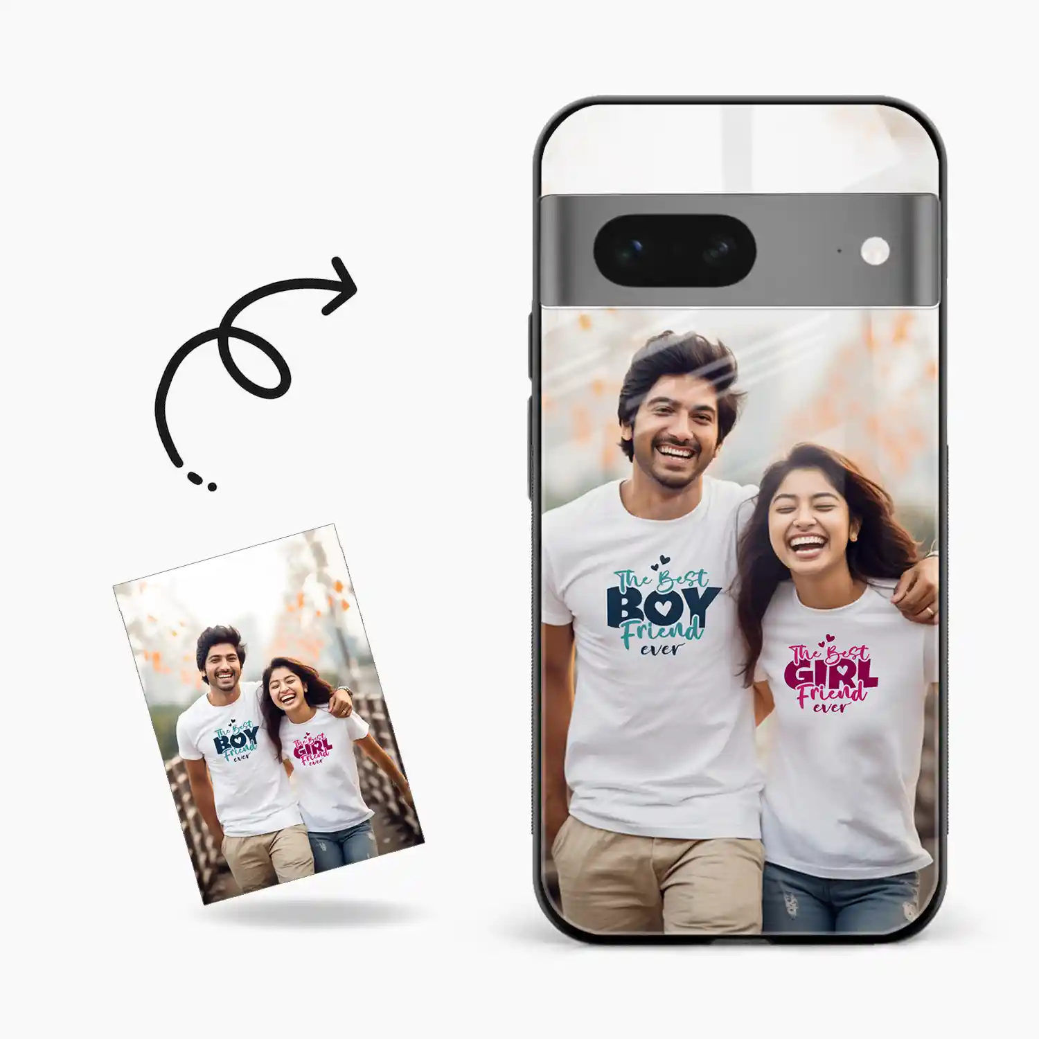 Customised Photo Printed Google Pixel 8 Back Cover