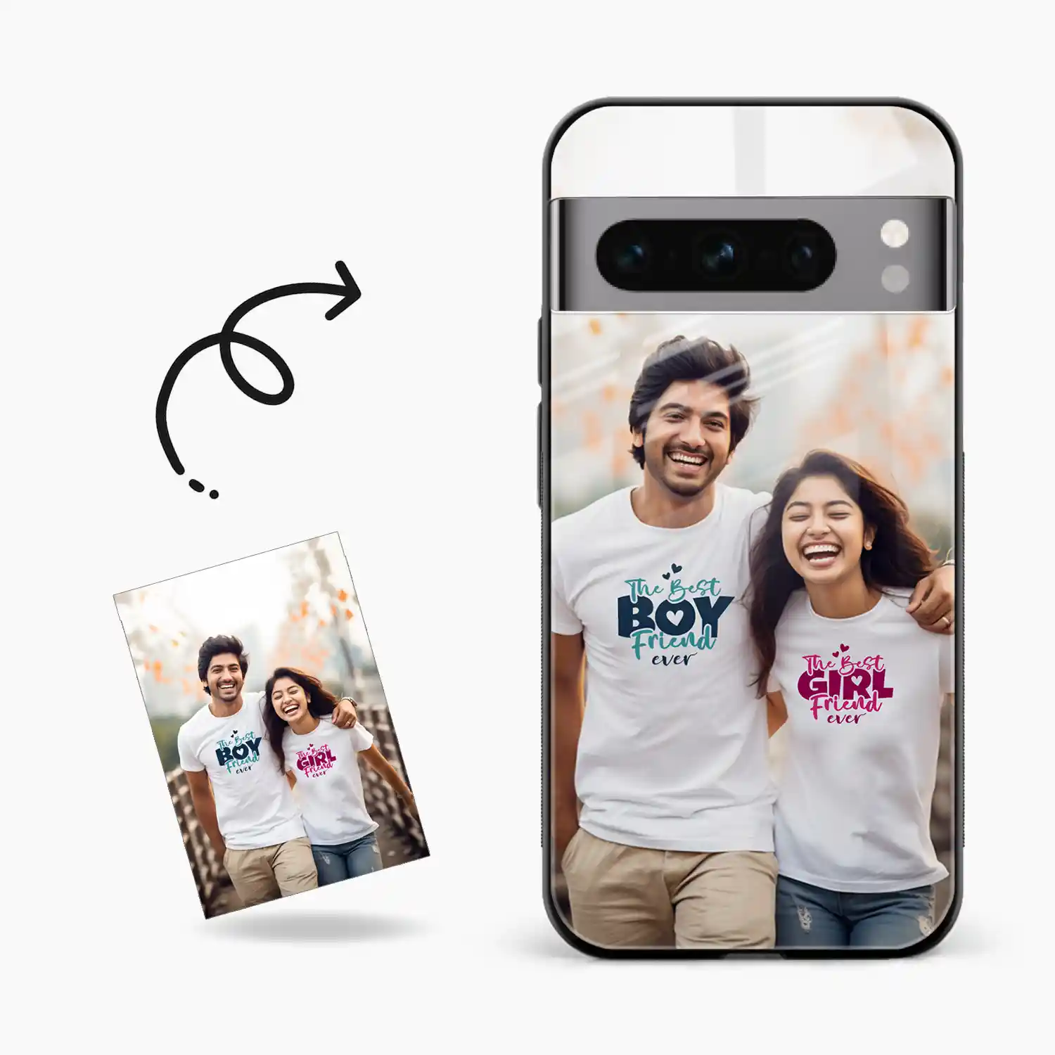 Customised Photo Printed Google Pixel 8 Pro Back Cover