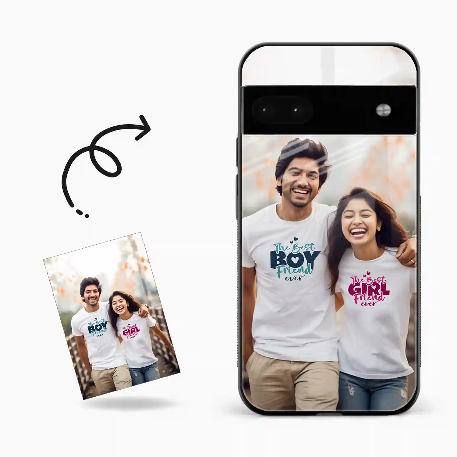 Customised Photo Printed Google Pixel 8A Back Cover