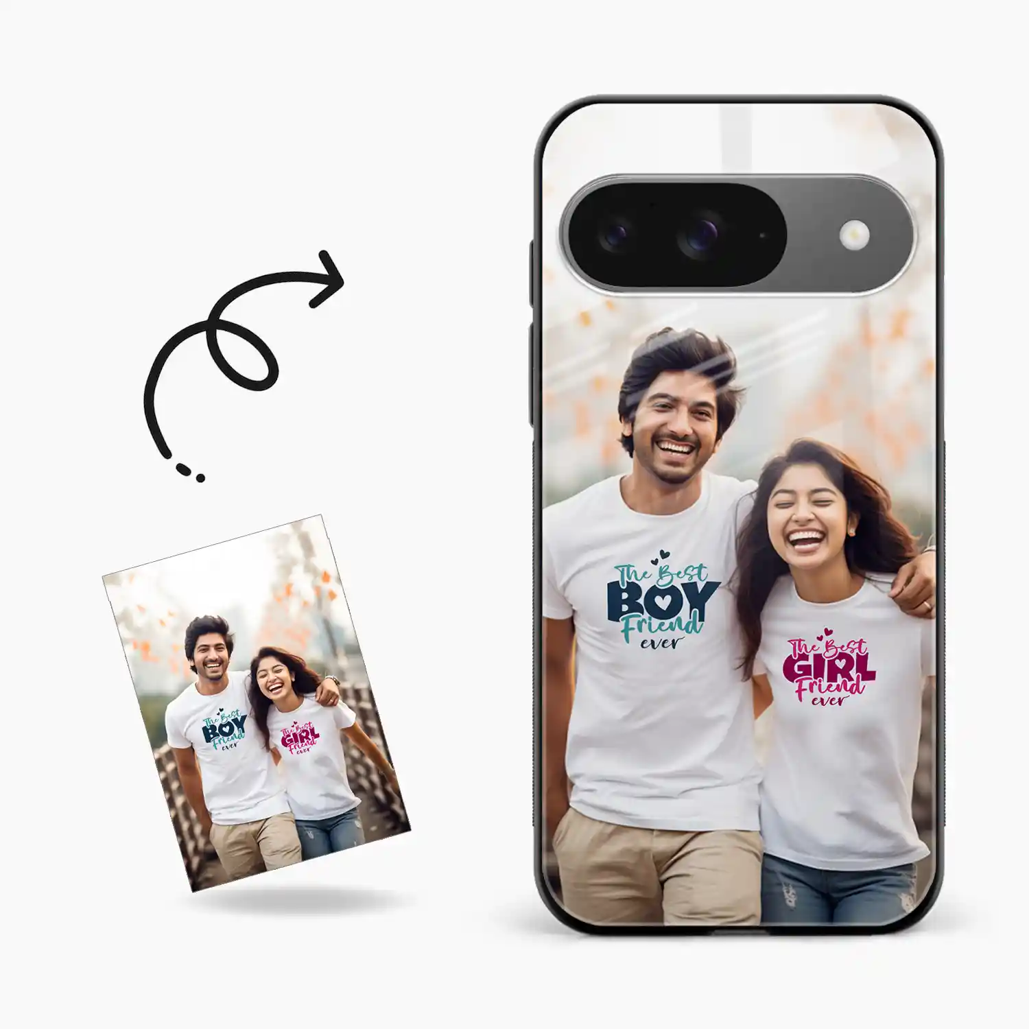 Customised Photo Printed Google Pixel 9 Back Cover