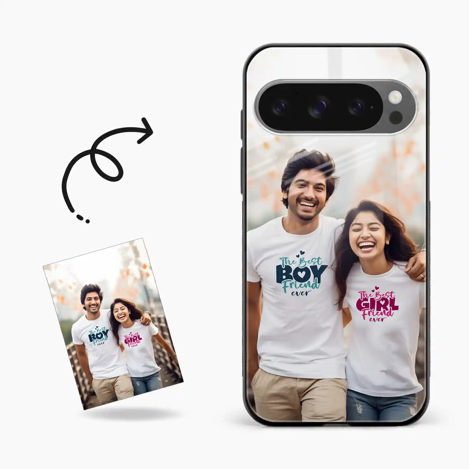 Customised Photo Printed Google Pixel 9 Pro Back Cover