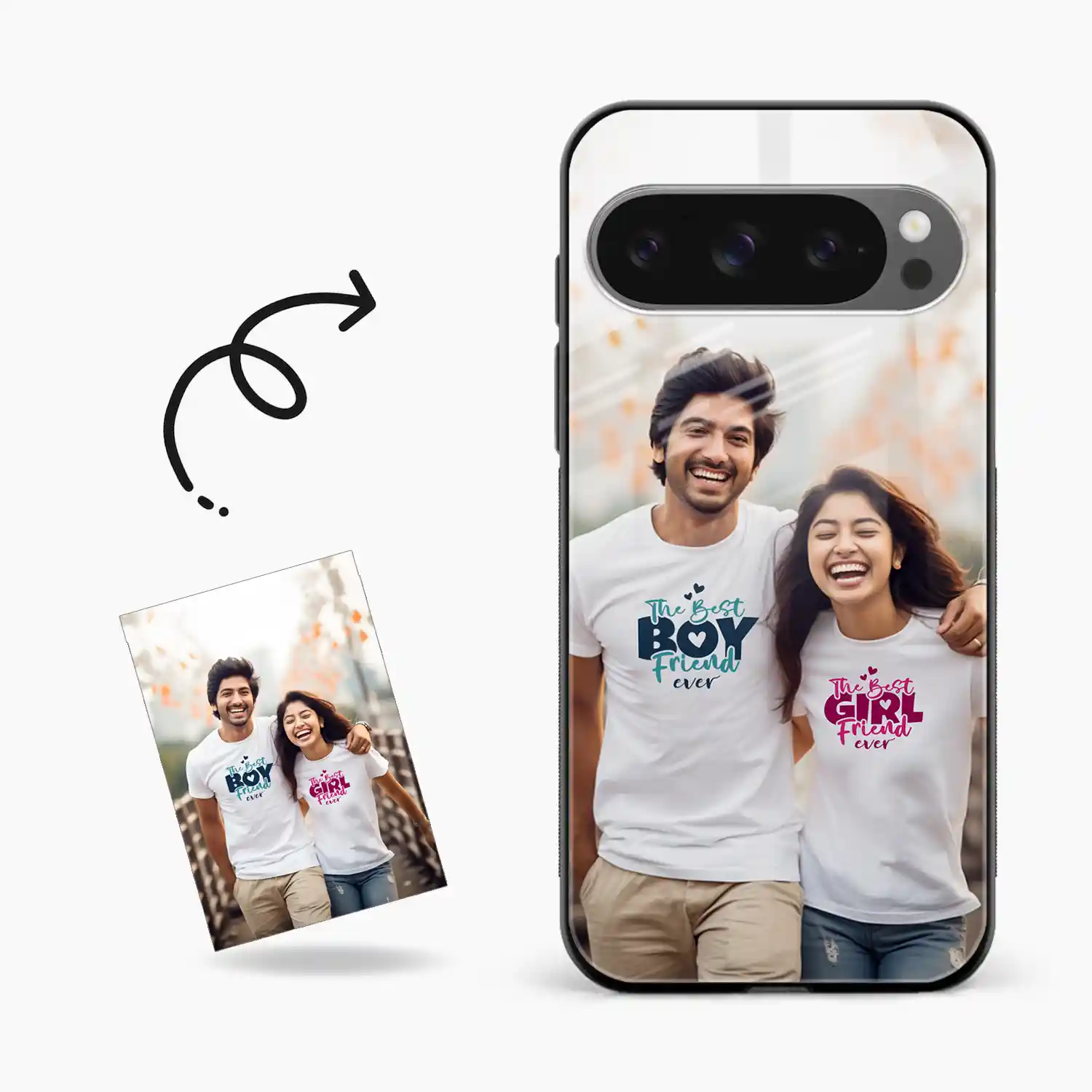 Customised Photo Printed Google Pixel 9 Pro XL Back Cover