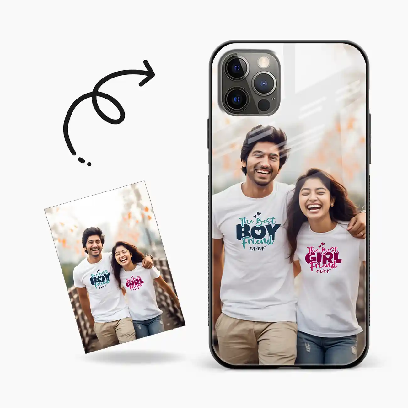 Customised Photo Printed Iphone 13 Pro Back Cover