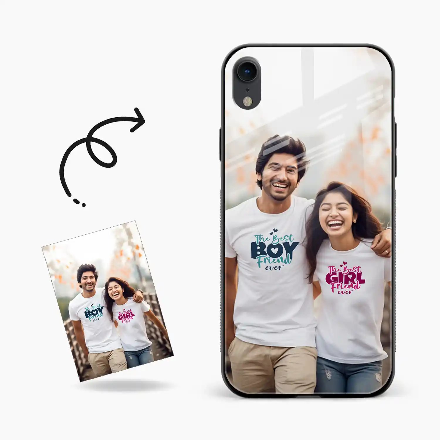 Customised Photo Printed Iphone XR Back Cover