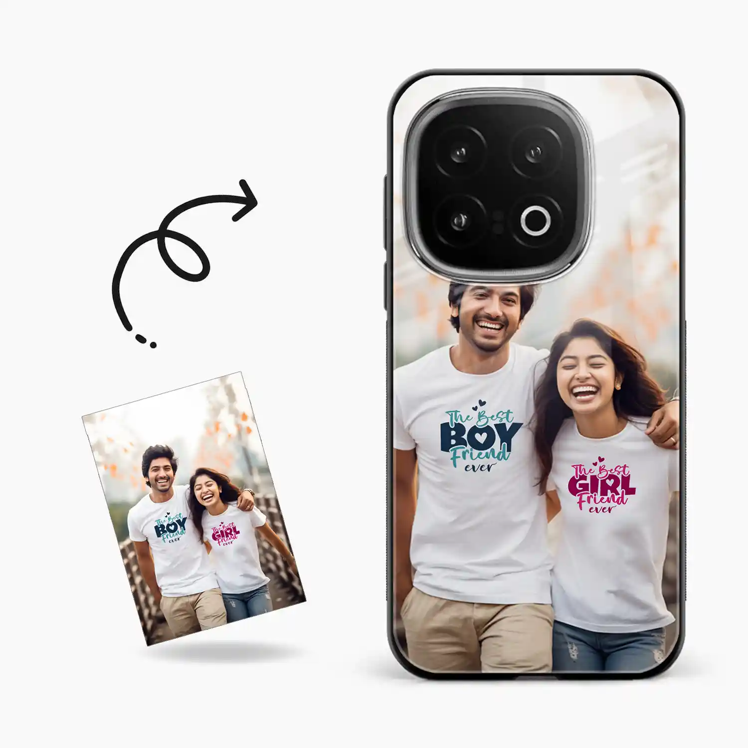 Customised Photo Printed Iqoo 13 5g Back Cover