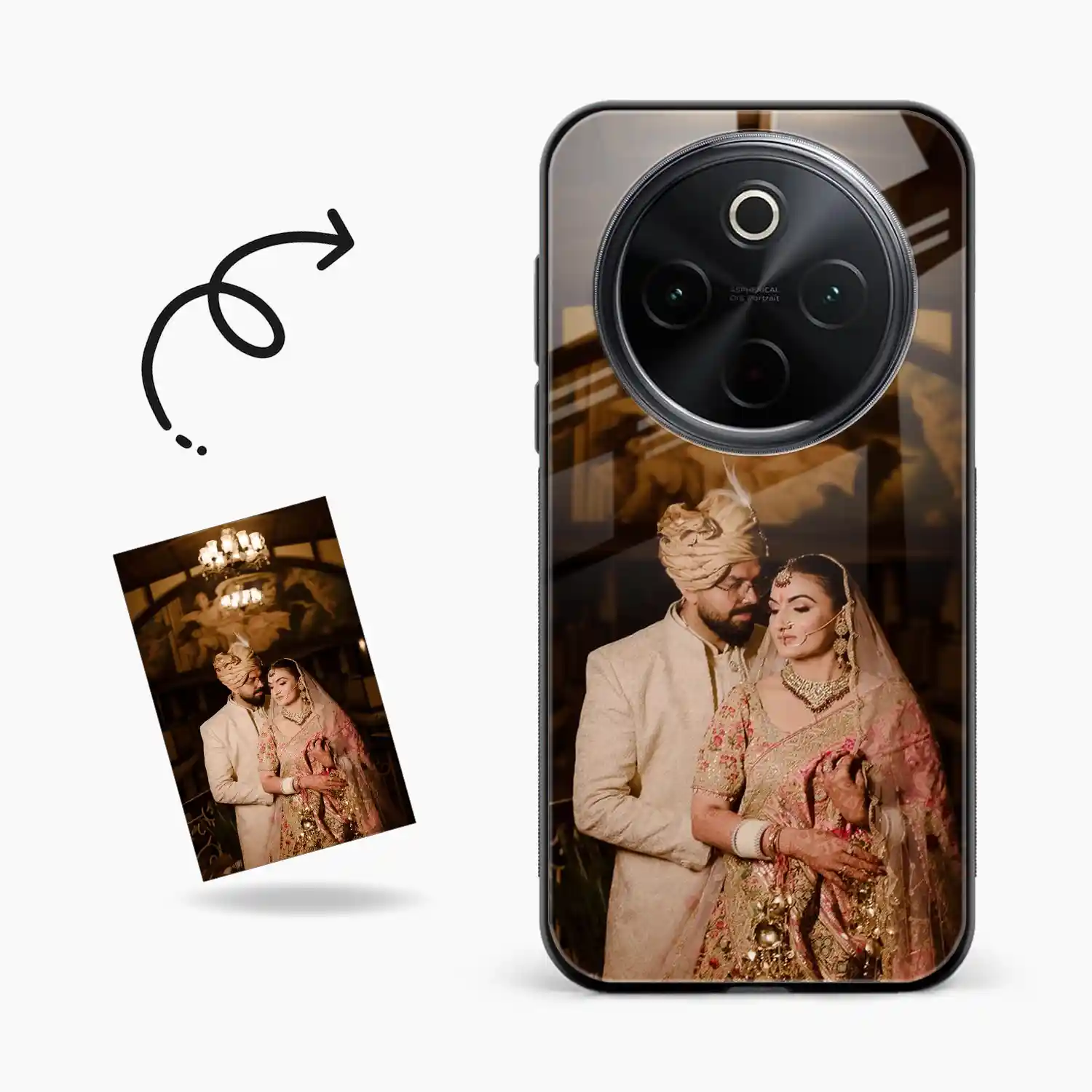 Customised Photo Printed Vivo iQOO Z10 5G Back Cover