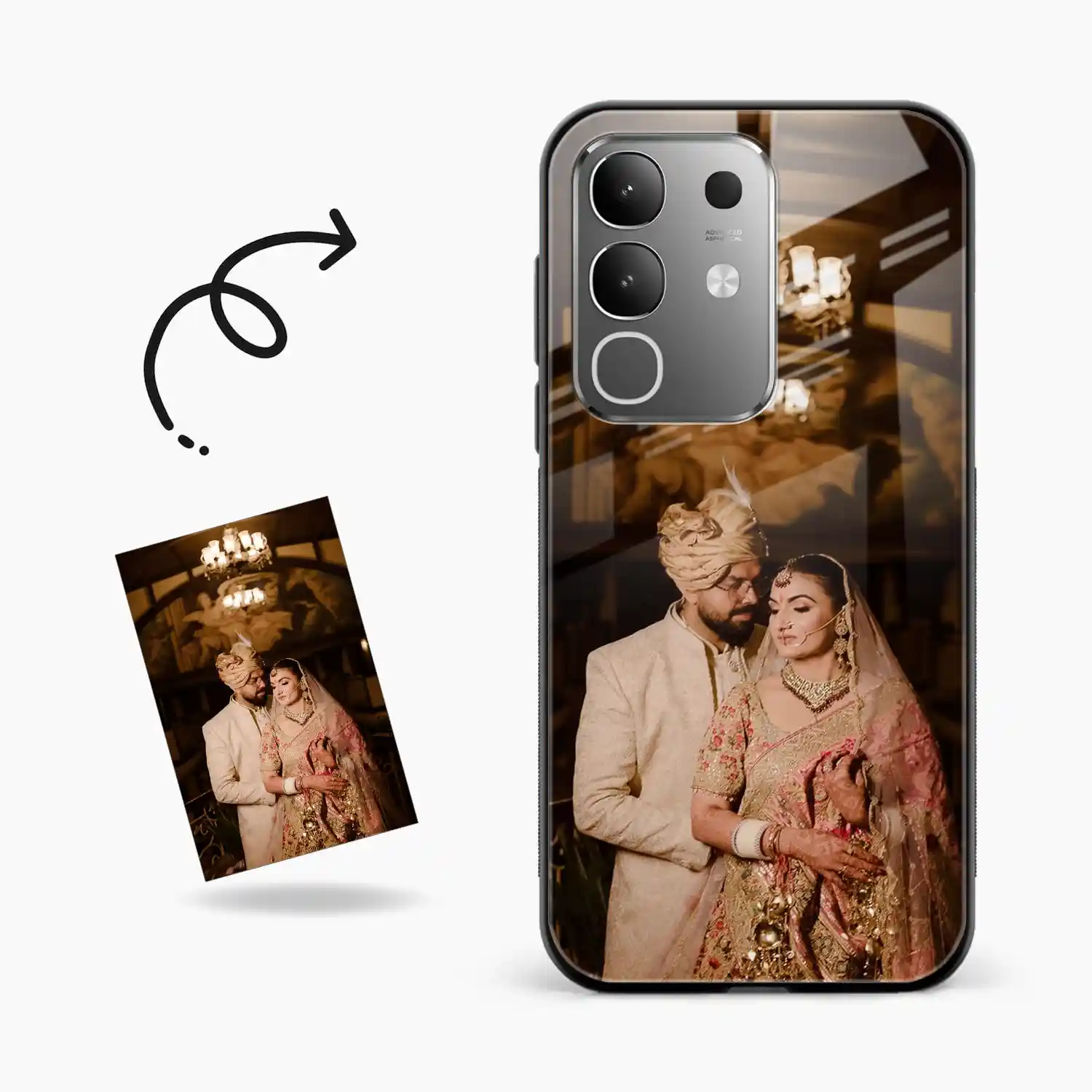 Customised Photo Printed Vivo Iqoo Z10x 5G Back Cover