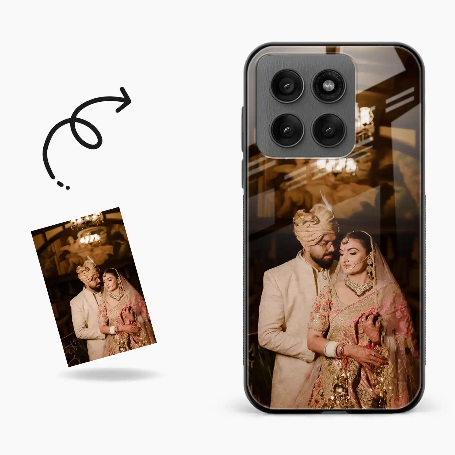 Customised Photo Printed Motorola Edge 60 Fusion 5G Back Cover