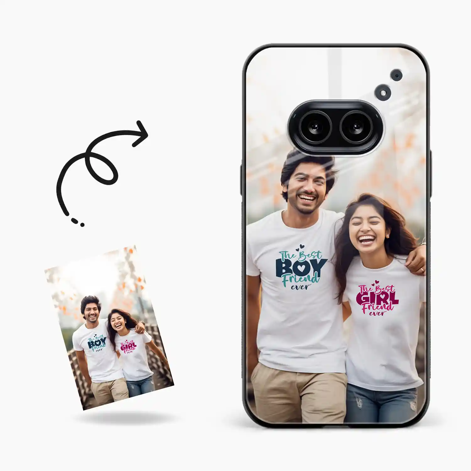 Customised Photo Printed Nothing Phone 2A Plus Back Cover