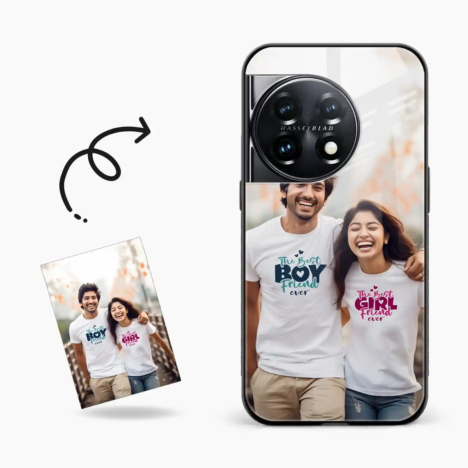 Customised Photo Printed Oneplus 11R Back Cover