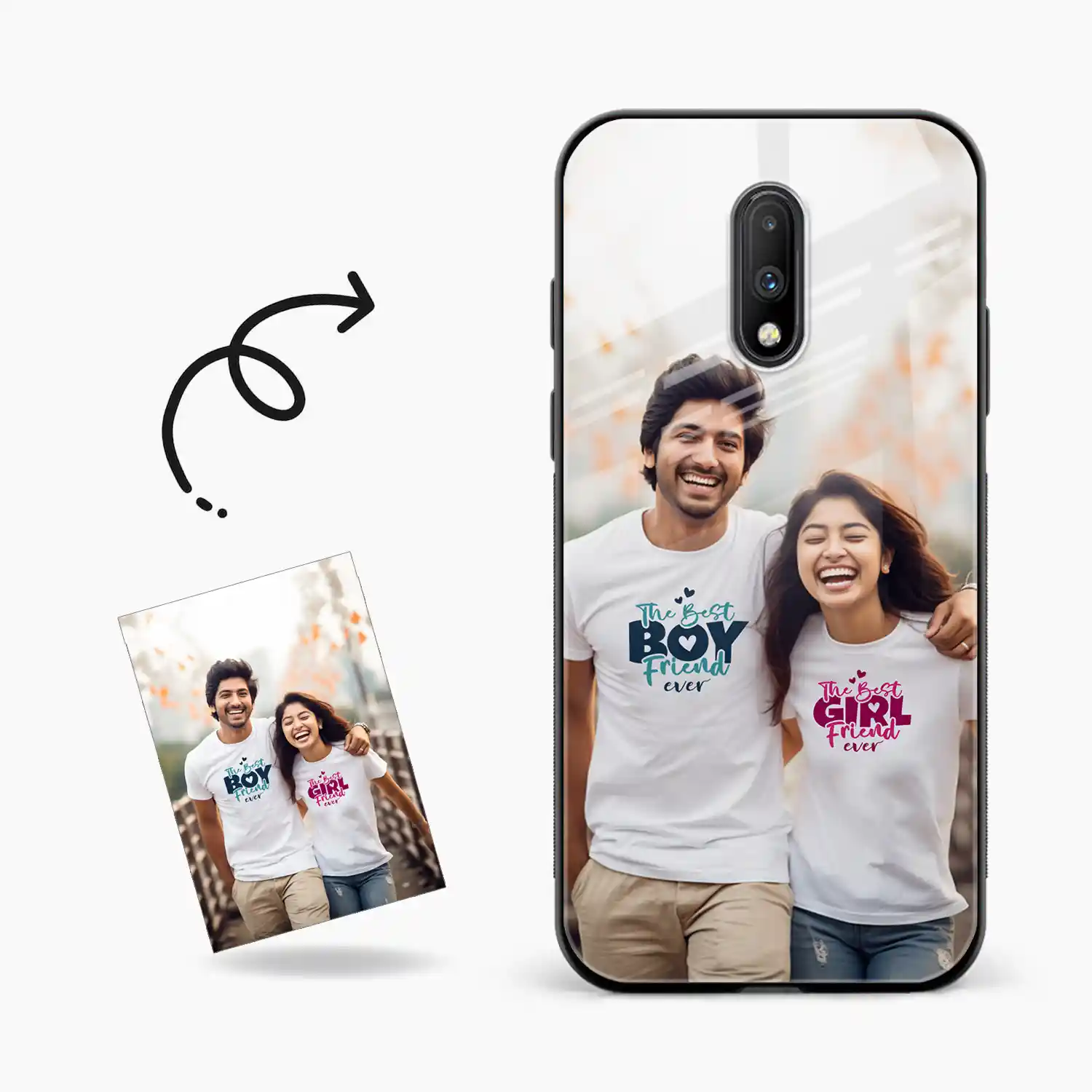 Customised Photo Printed Oneplus 7 Back Cover