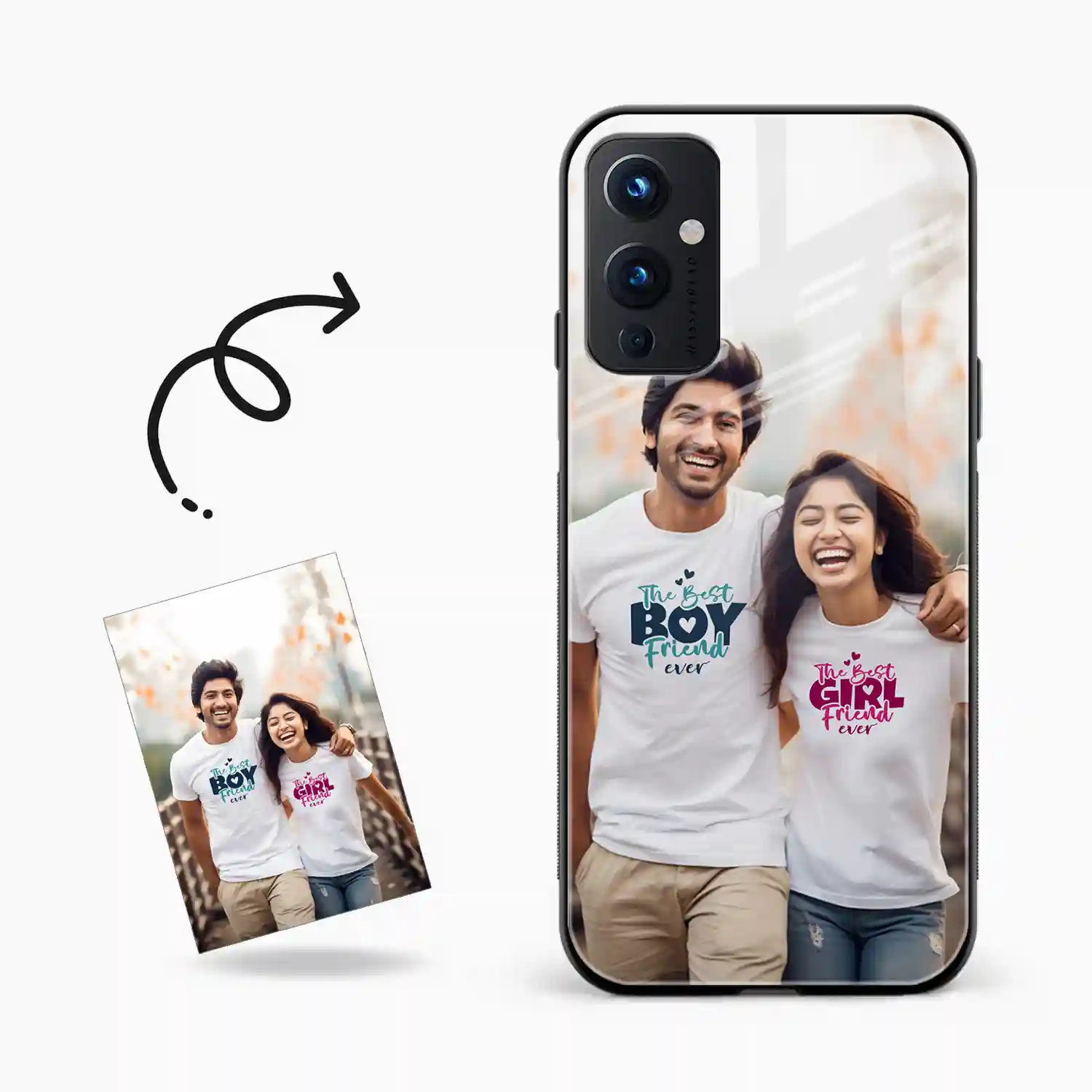 Customised Photo Printed Oneplus 9 Back Cover