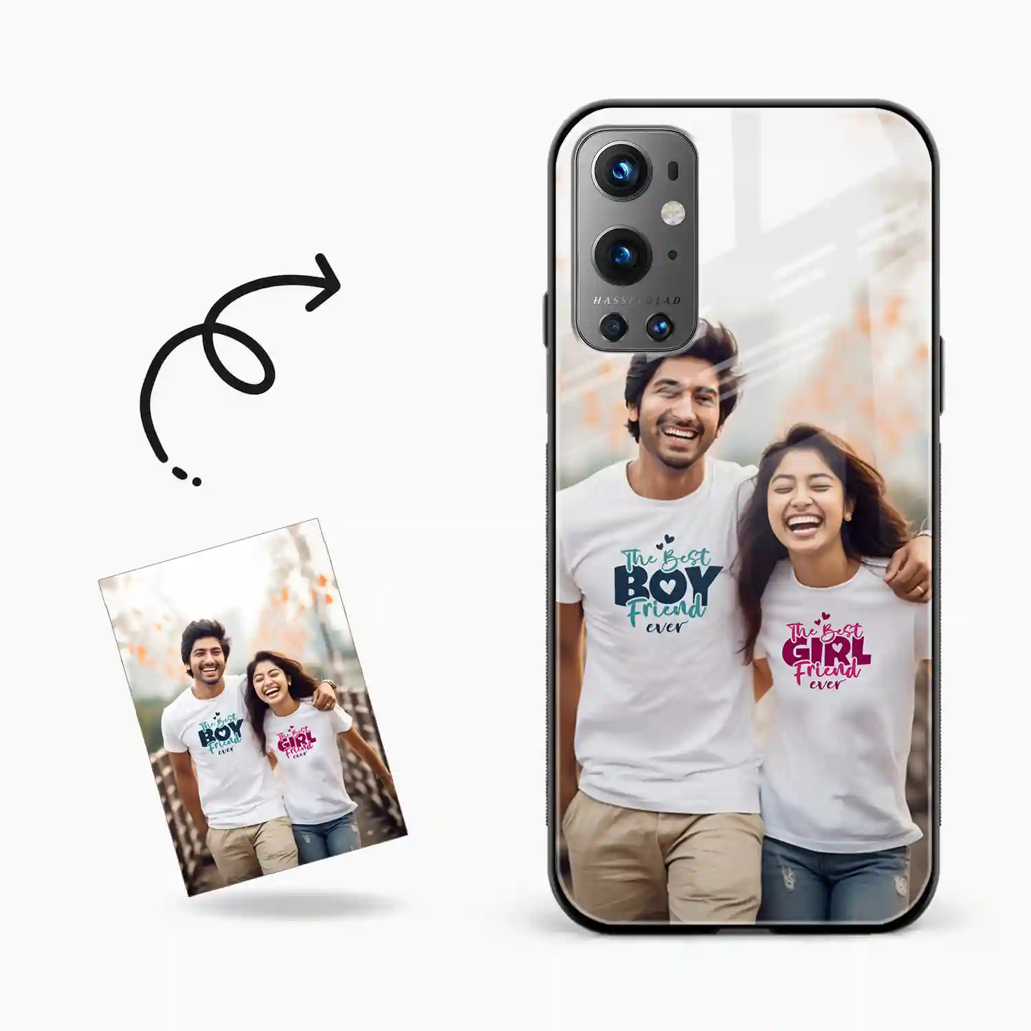 Customised Photo Printed Oneplus 9 Pro Back Cover