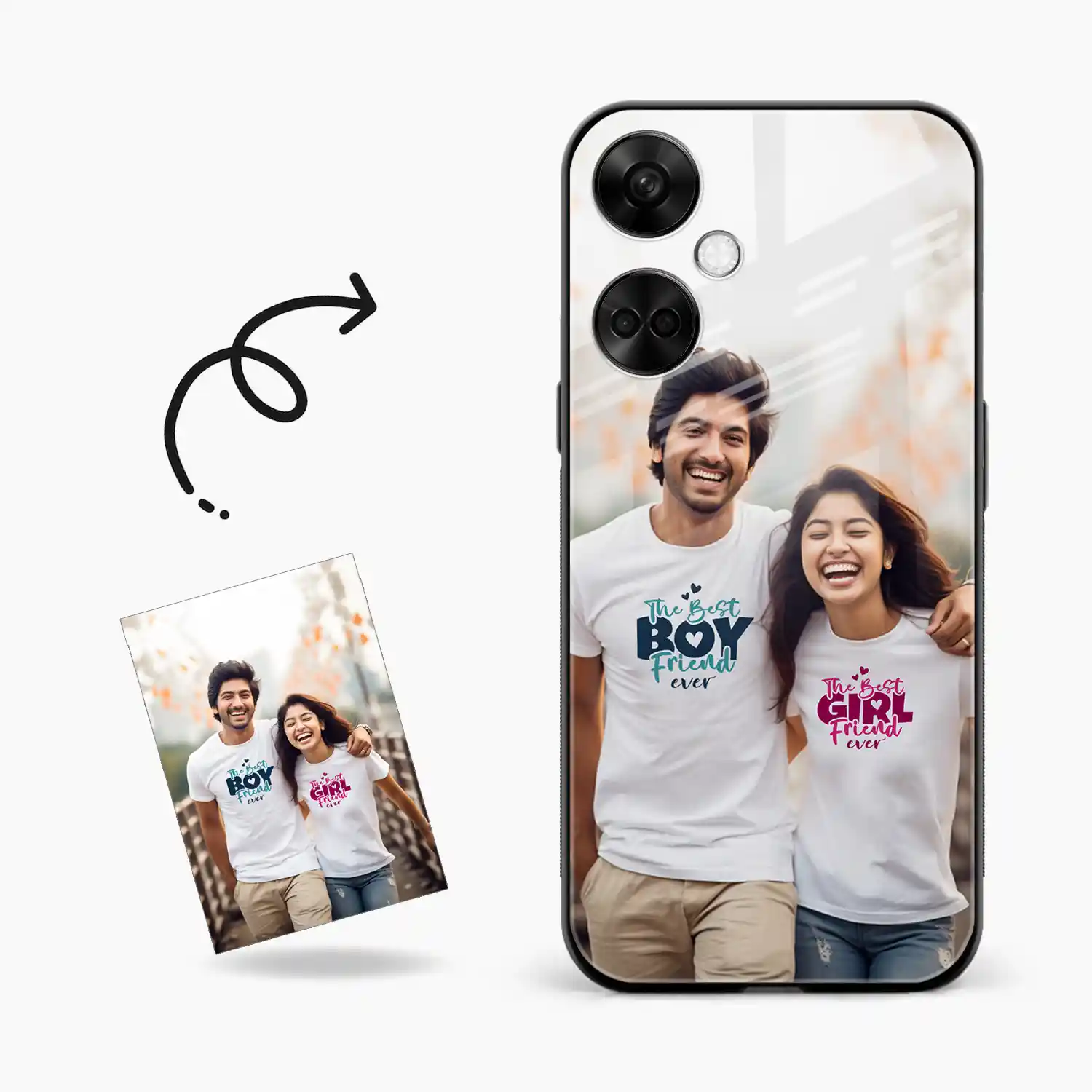 Customised Photo Printed Oneplus Nord CE 3 Back Cover