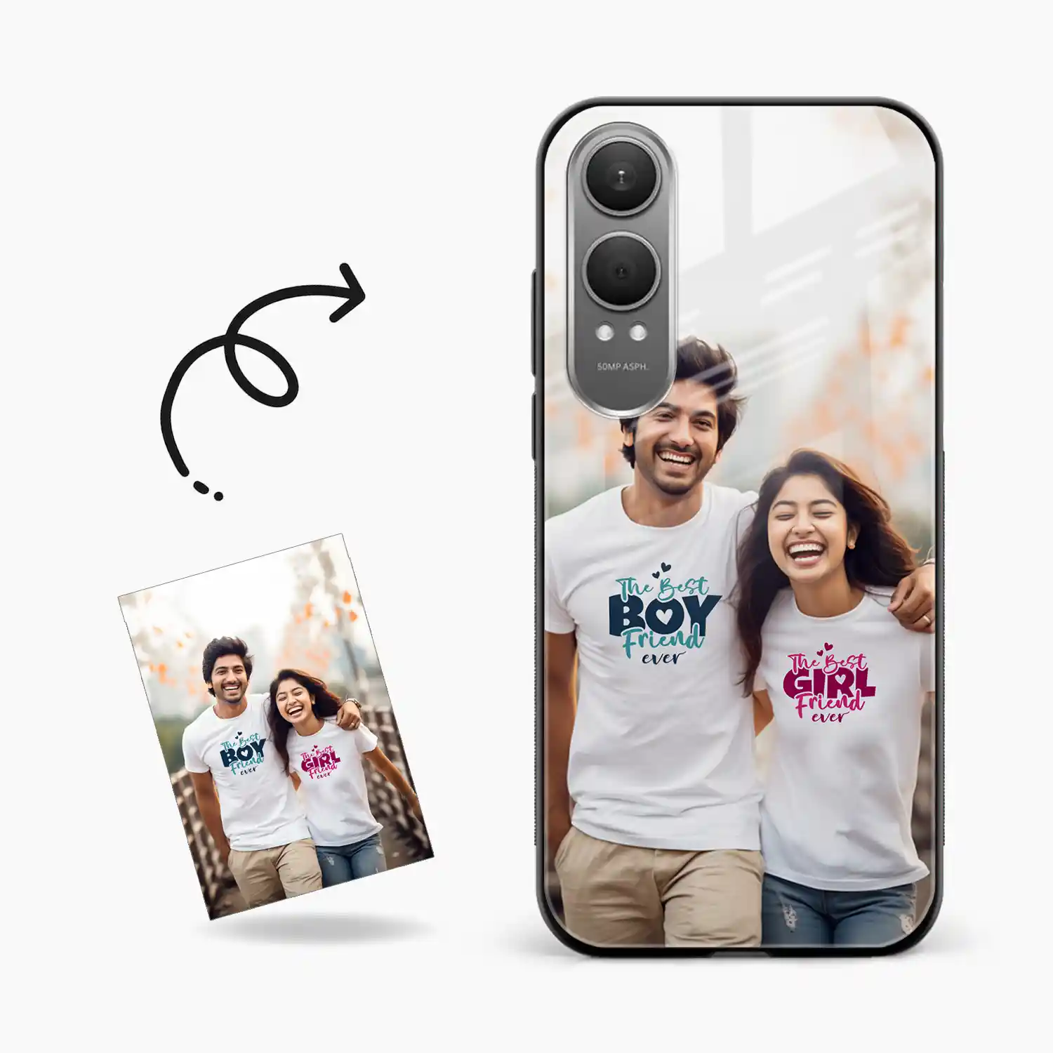 Customised Photo Printed Oneplus Nord CE 4 Lite Back Cover