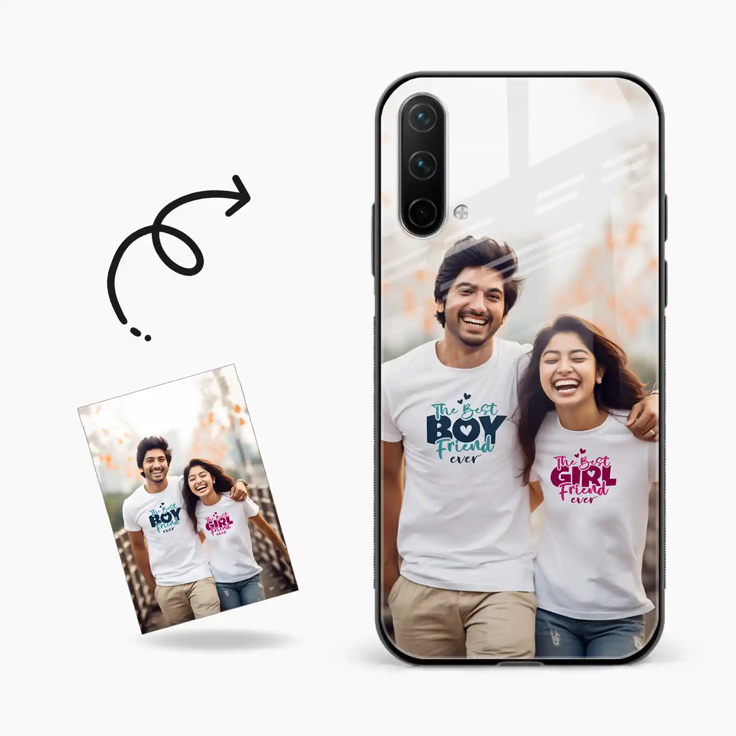 Customised Photo Printed Oneplus Nord CE 5G Back Cover