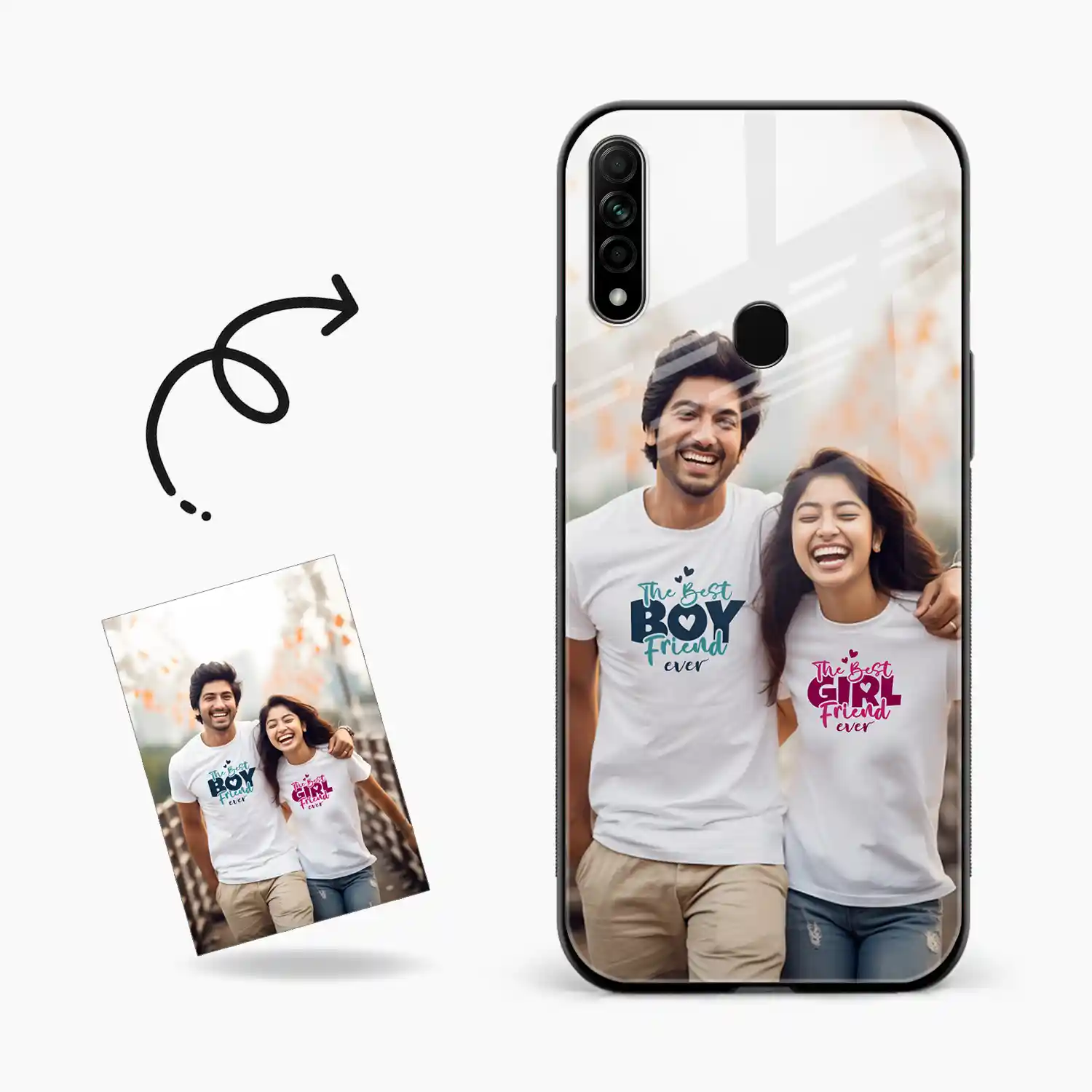 Customised Photo Printed Oppo A31 Back Cover
