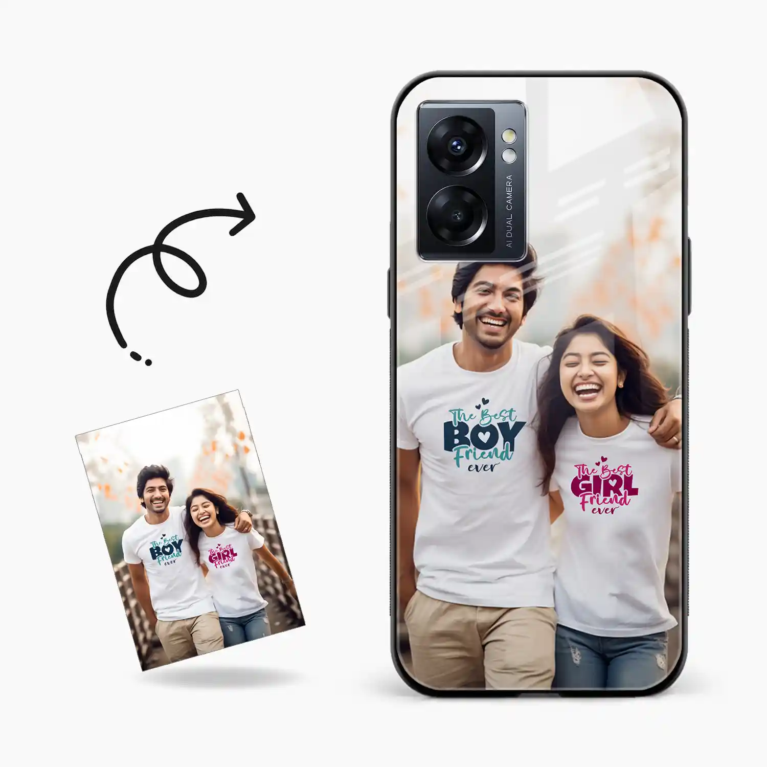 Customised Photo Printed Oppo A57 Back Cover