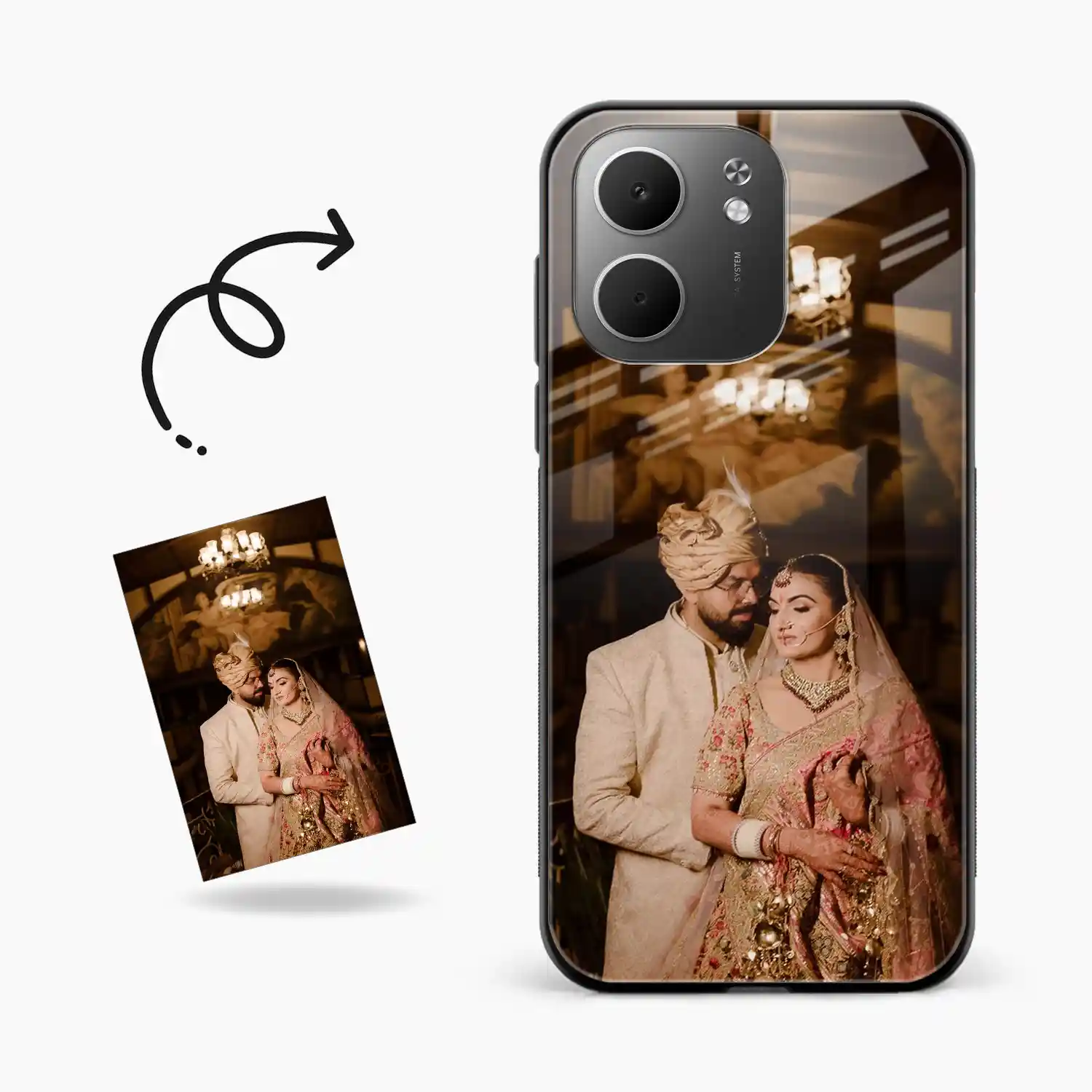Customised Photo Printed Oppo A5x 5G Back Cover