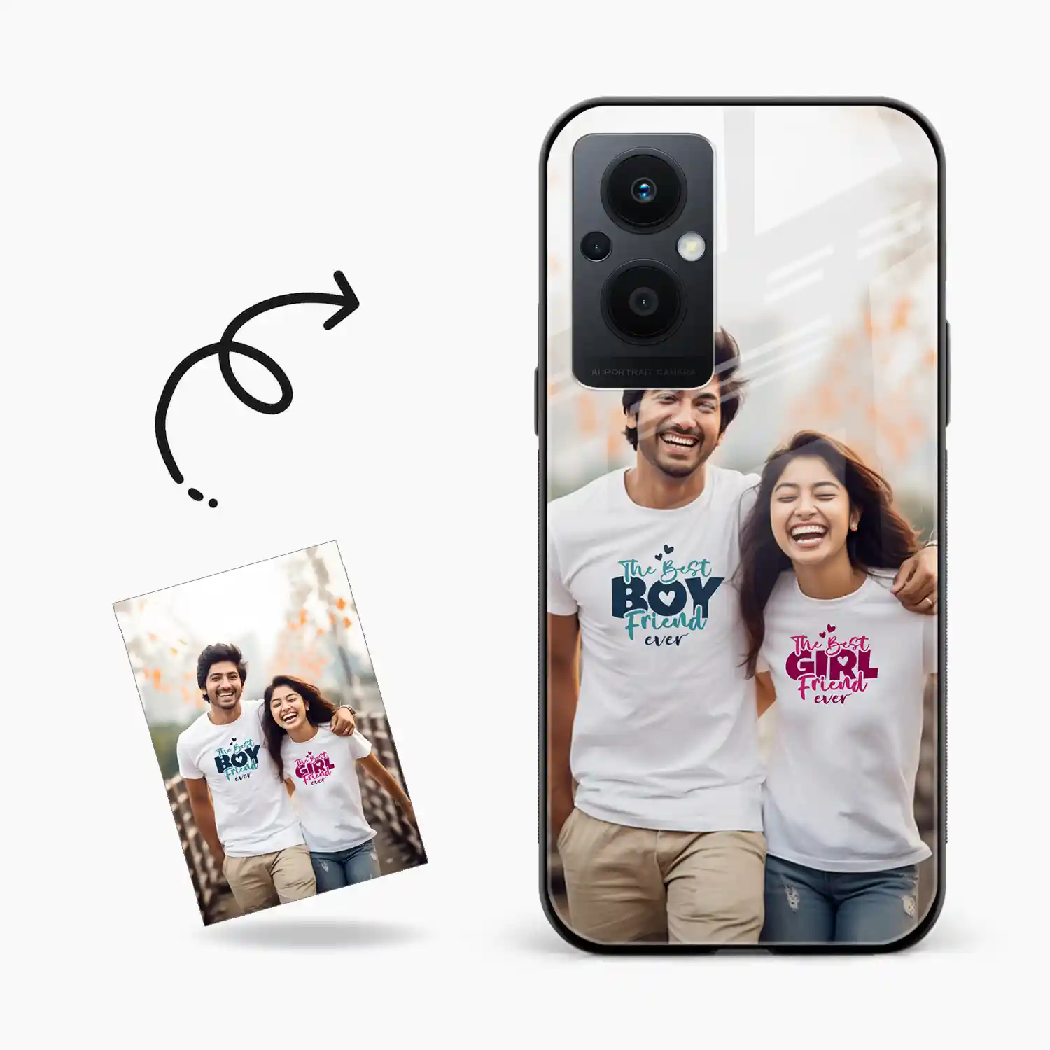 Customised Photo Printed Oppo F21 Pro 5g Back Cover