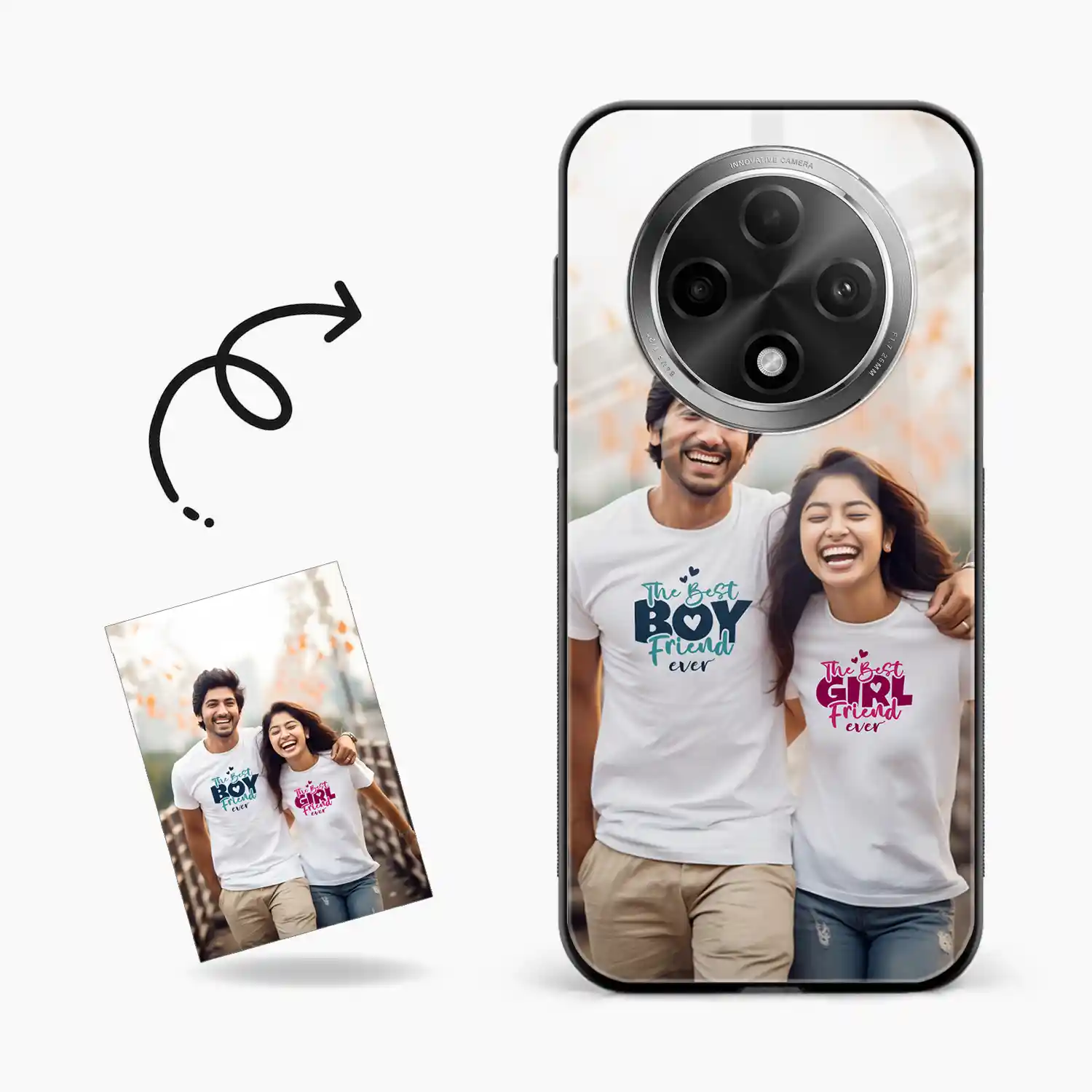 Customised Photo Printed Oppo F27 5g Back Cover