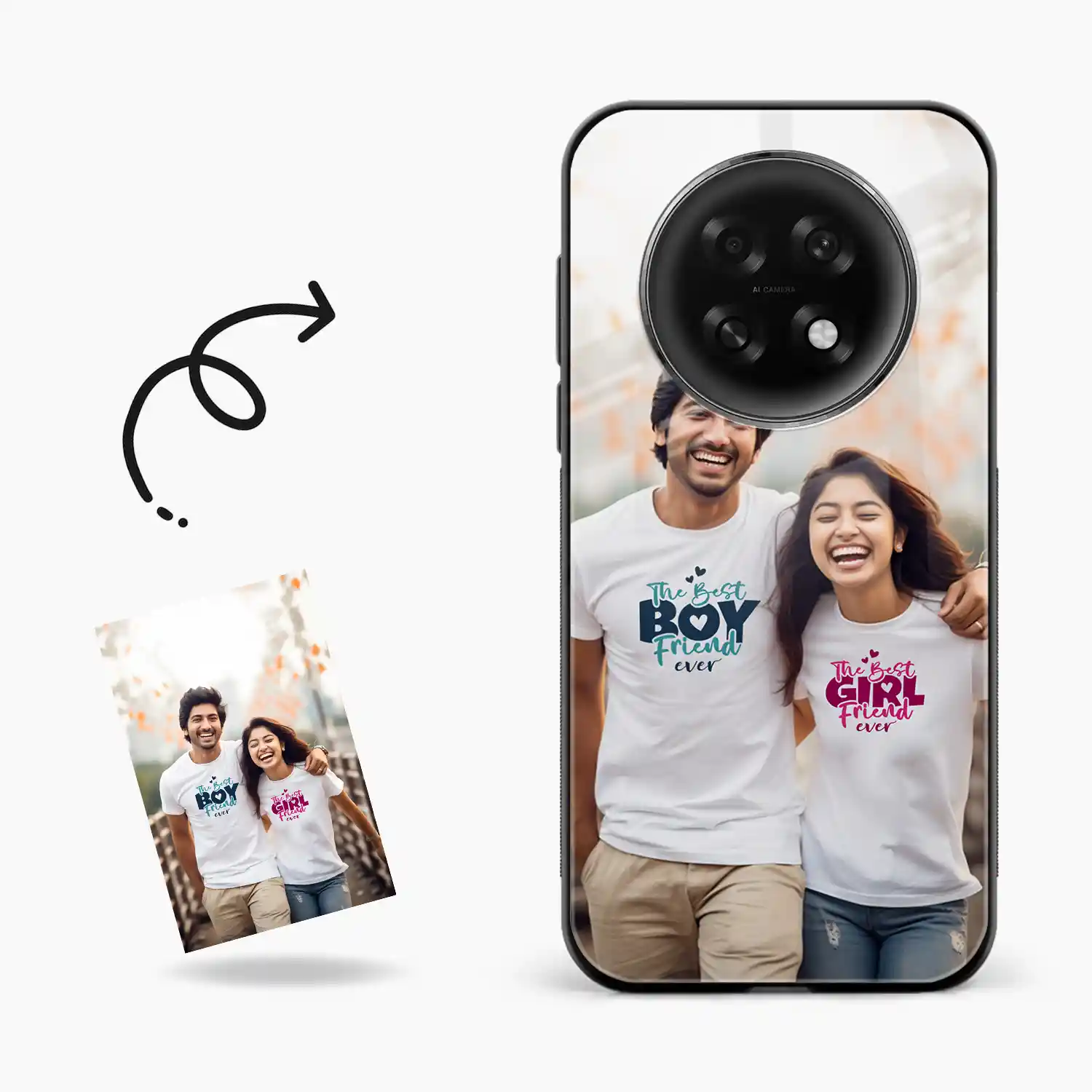 Customised Photo Printed Oppo F31 Pro Plus 5G Back Cover