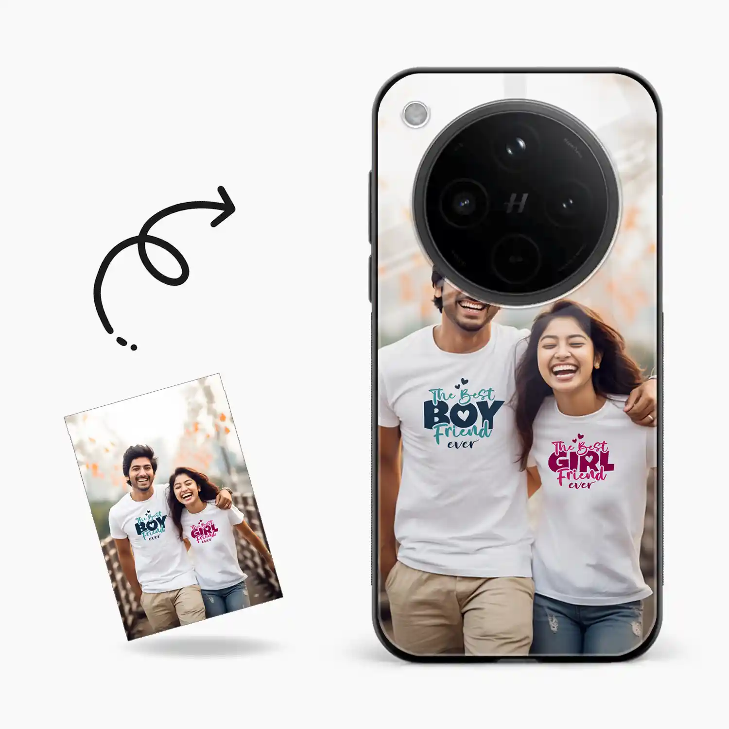 Customised Photo Printed Oppo Find X8 5g Back Cover