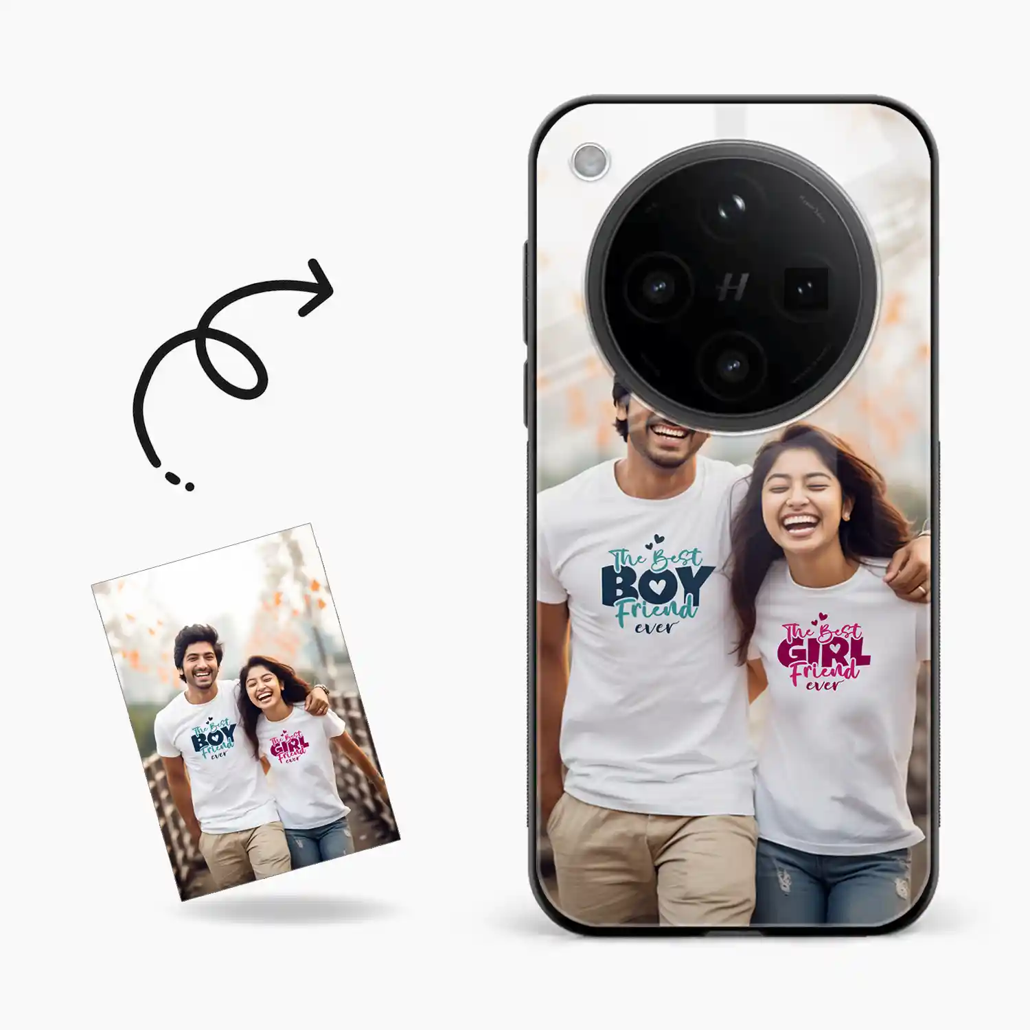 Customised Photo Printed Oppo Find X8 Pro 5g Back Cover