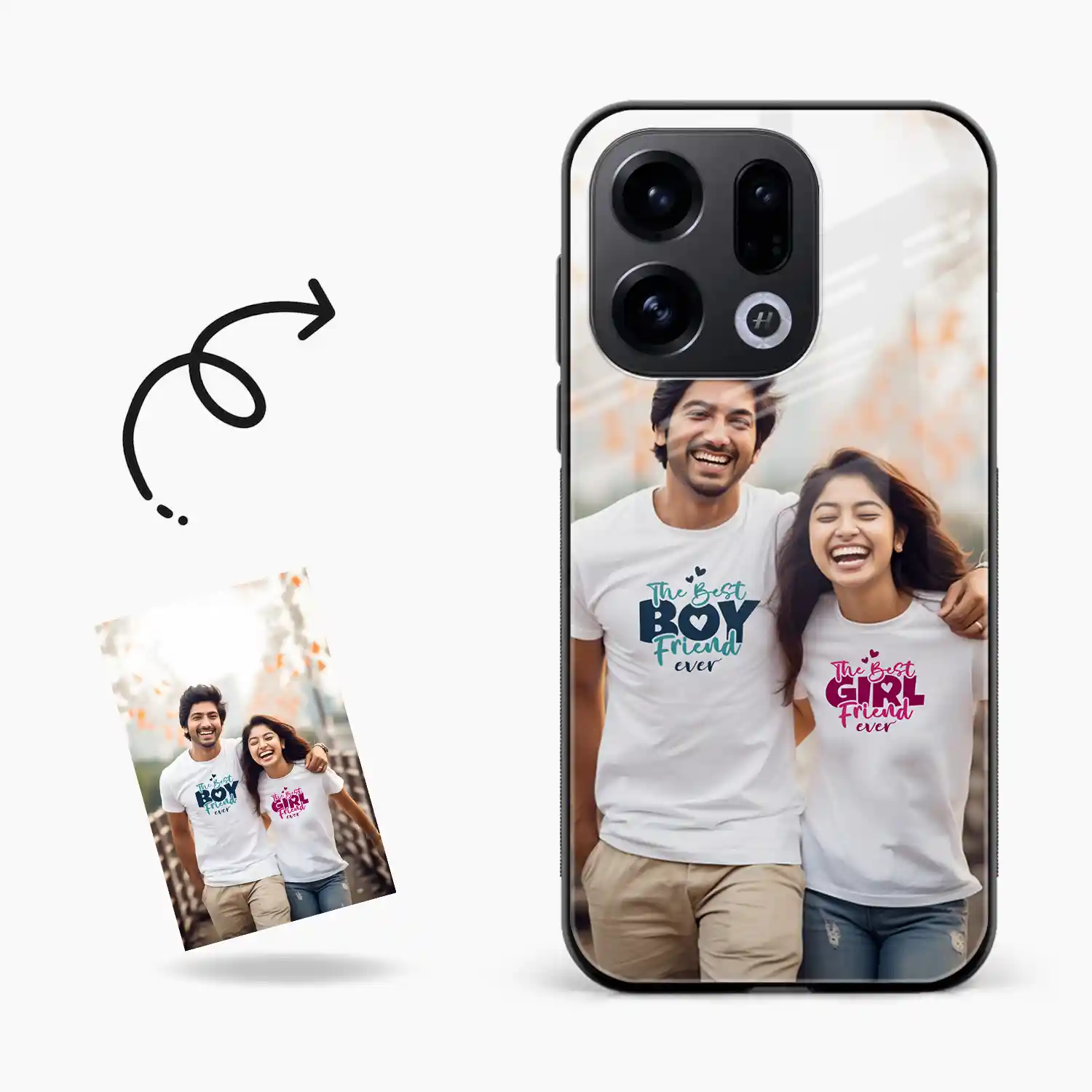 Customised Photo Printed Oppo Find X9 Back Cover