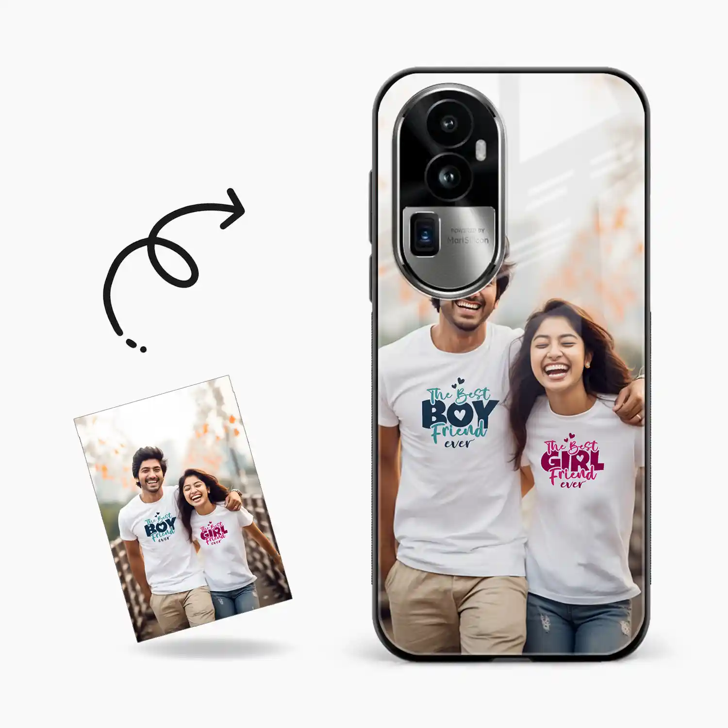 Customised Photo Printed Oppo Reno 10 Pro Plus 5g Back Cover