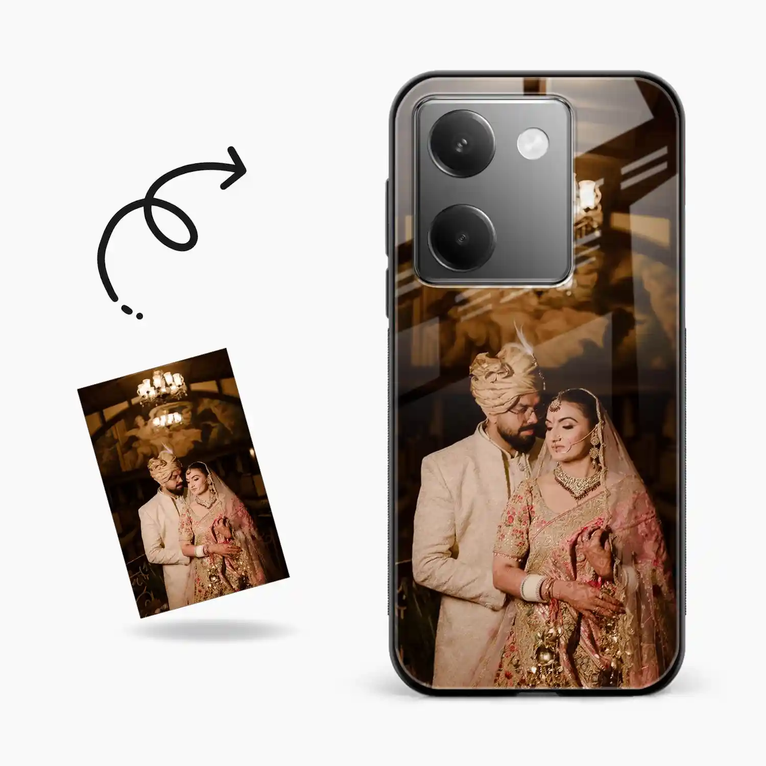 Customised Photo Printed Poco M7 Pro 5G Back Cover