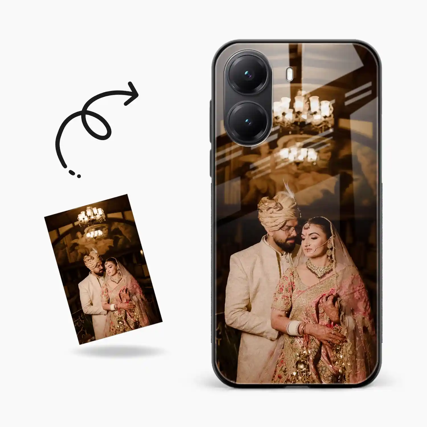 Customised Photo Printed Poco X7 Pro 5G Back Cover