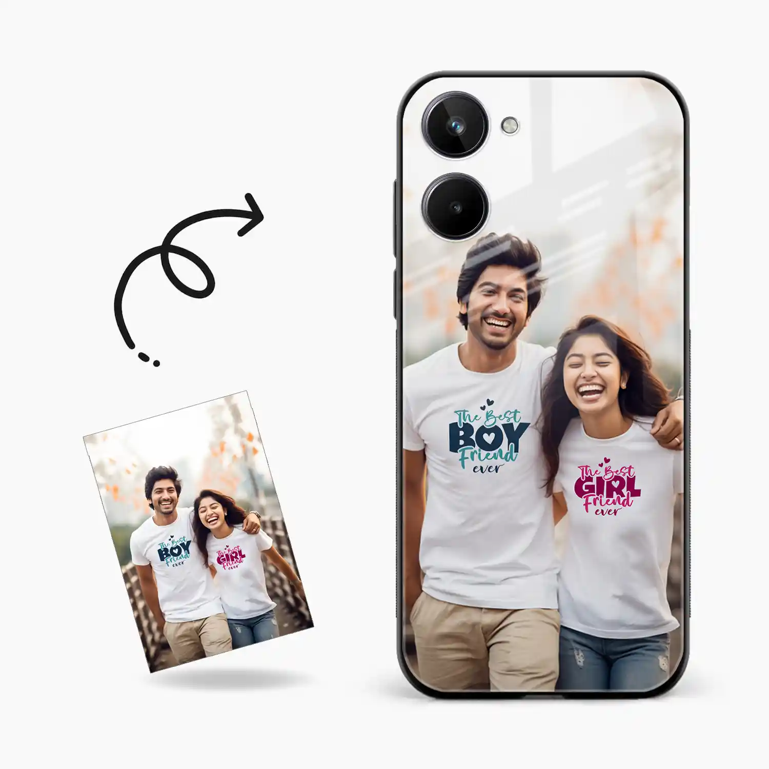 Customised Photo Printed Realme 10 Back Cover