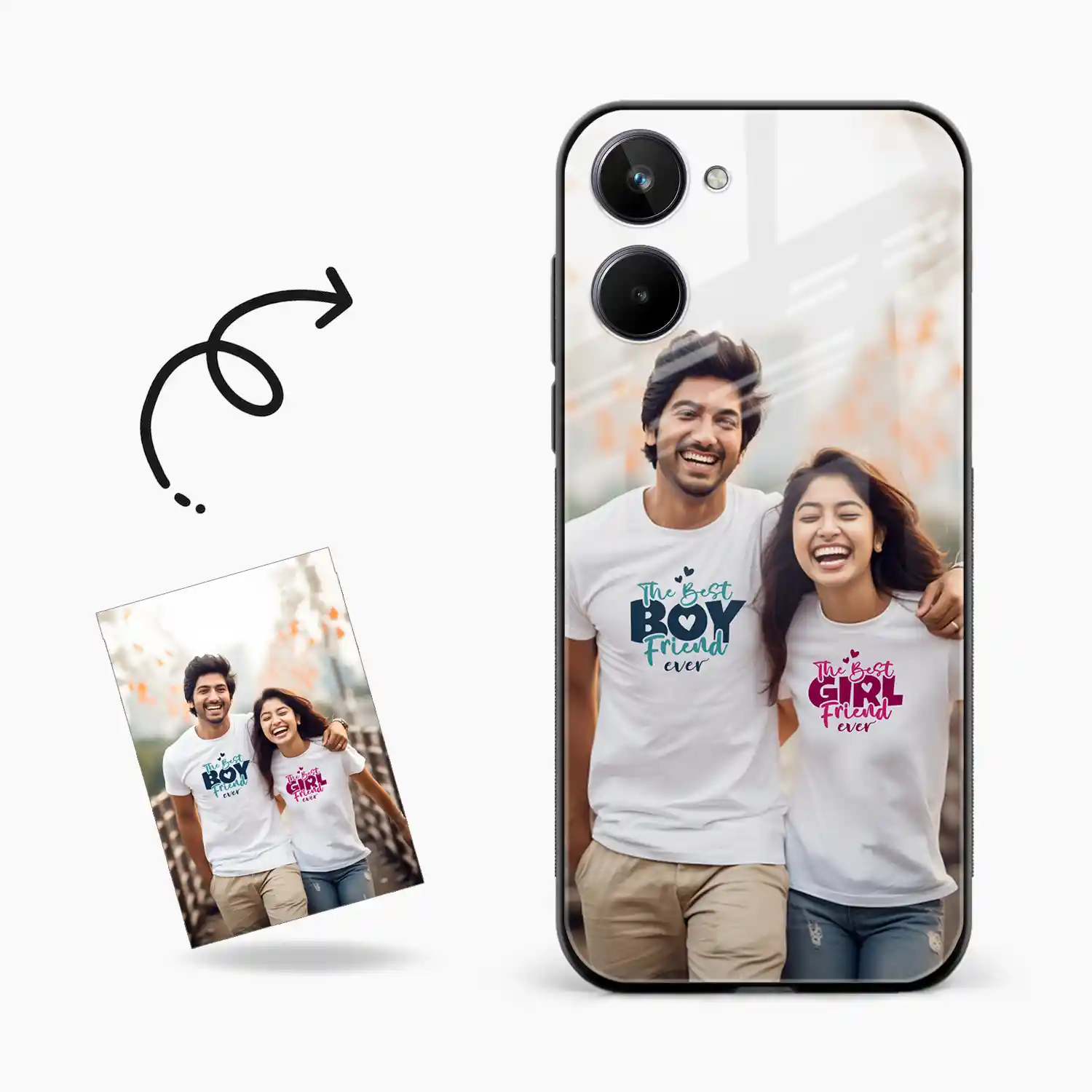 Customised Photo Printed Realme 10 Pro Back Cover