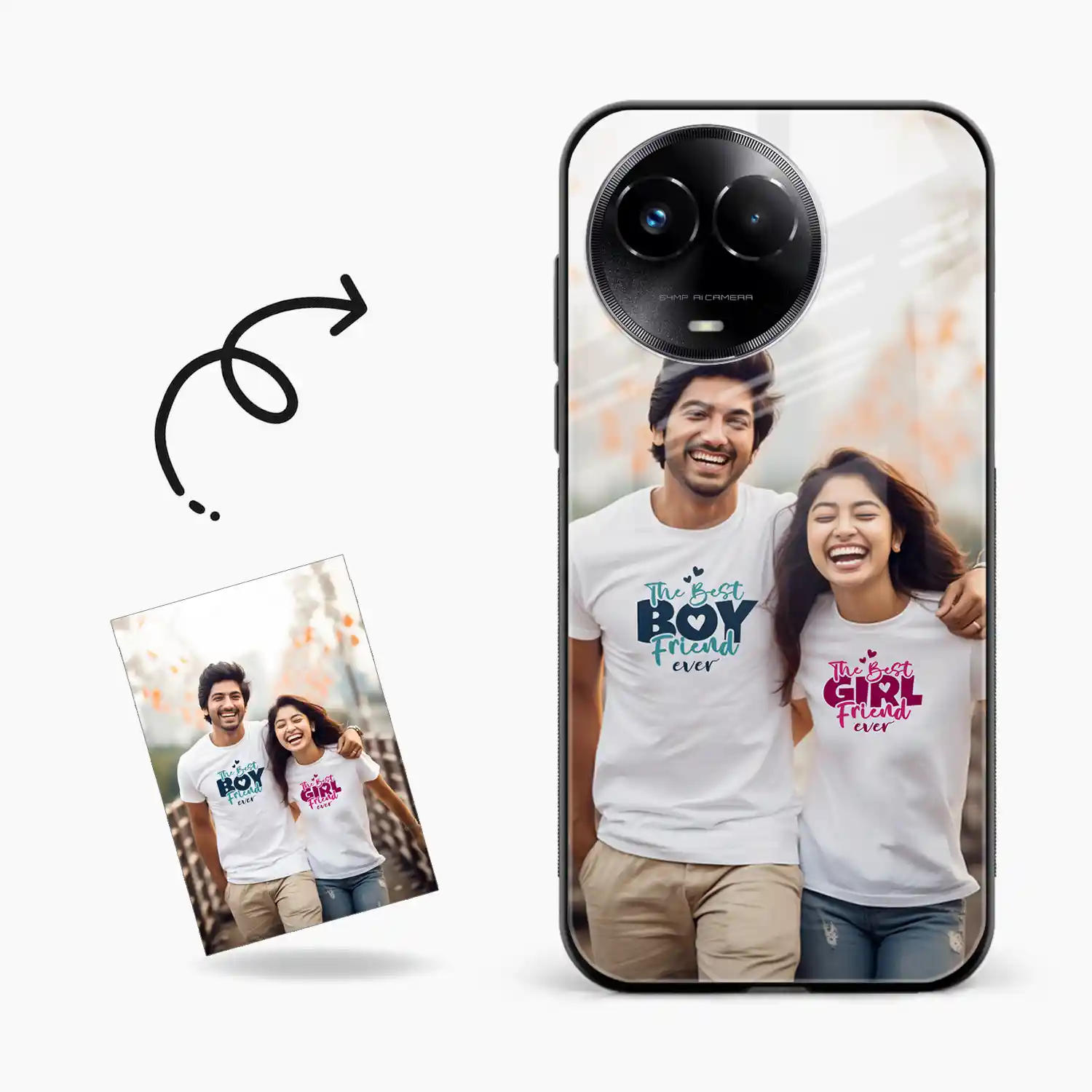 Customised Photo Printed Realme 11 5g Back Cover