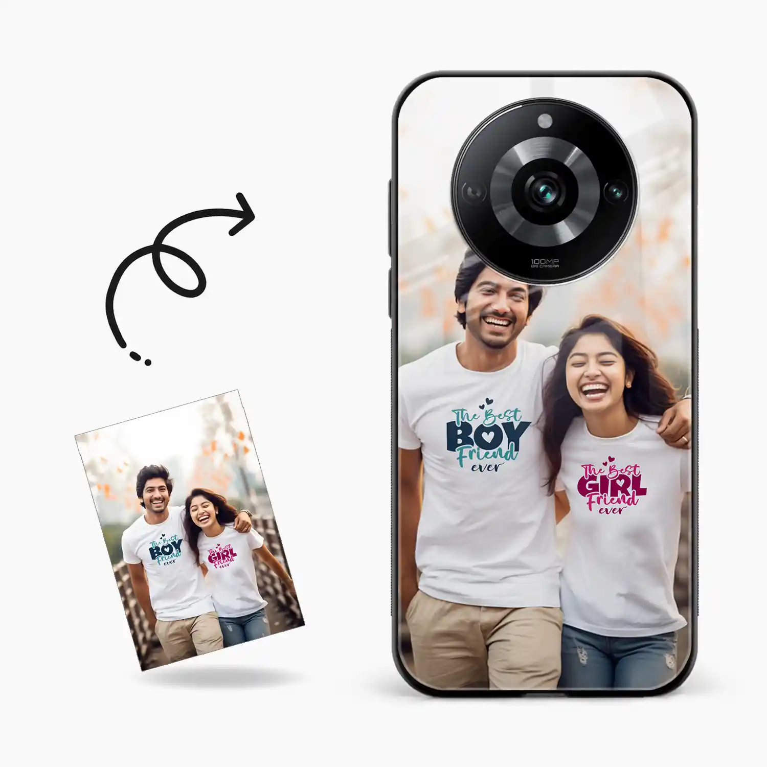 Customised Photo Printed Realme 11 Pro Plus Back Cover