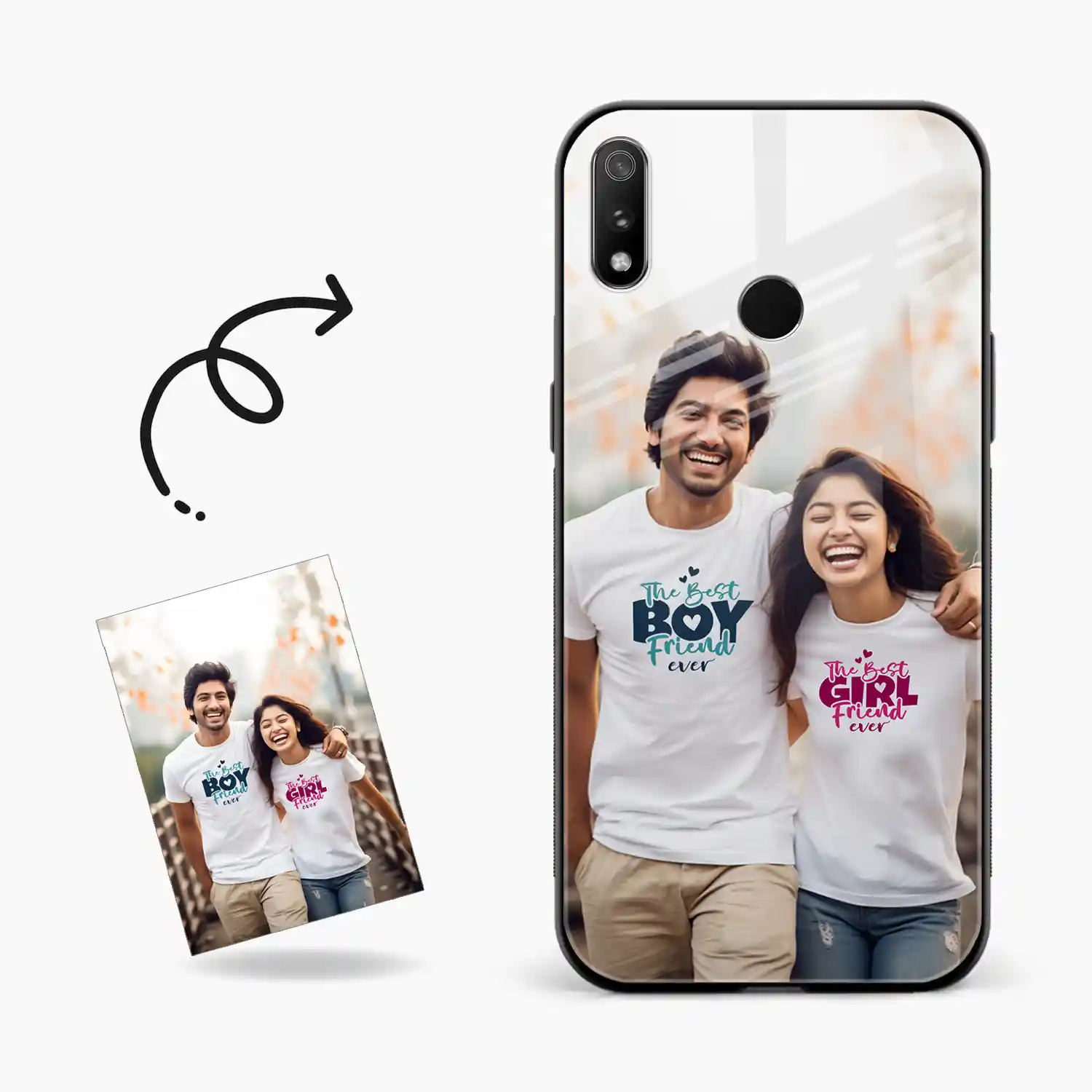 Customised Photo Printed Realme 3 Pro Back Cover