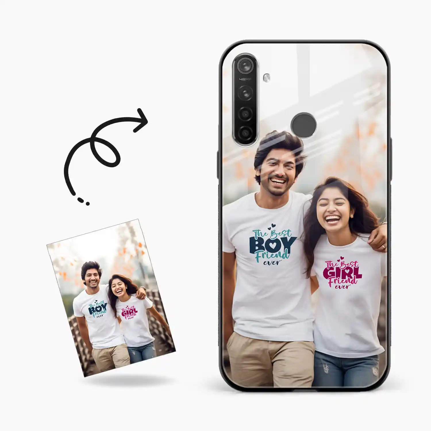 Customised Photo Printed Realme 5 Back Cover