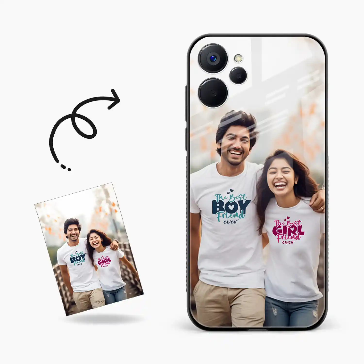 Customised Photo Printed Realme 9i 5g Back Cover