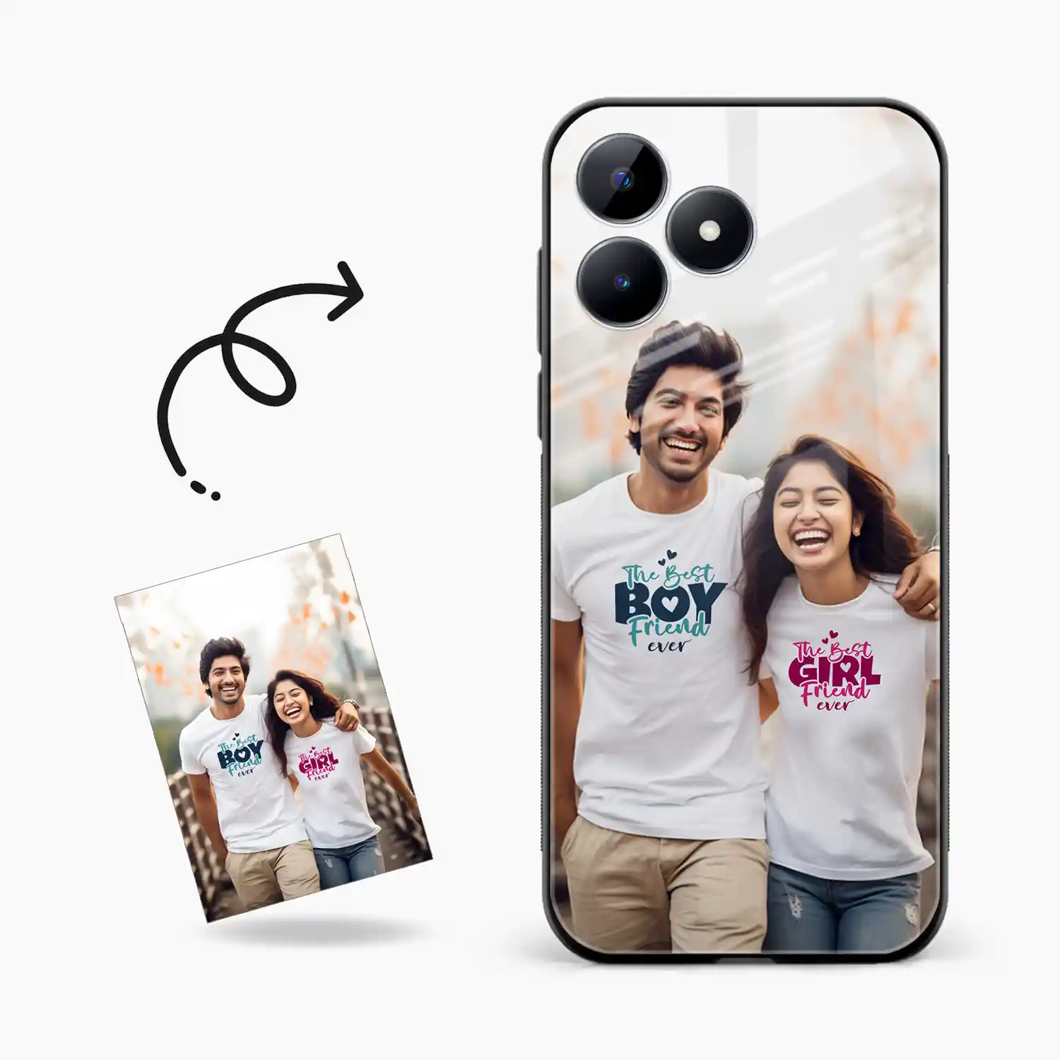 Customised Photo Printed Realme C53 Back Cover