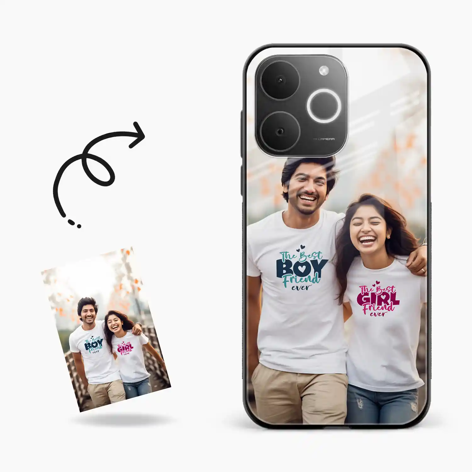 Customised Photo Printed Realme C71 4G Back Cover