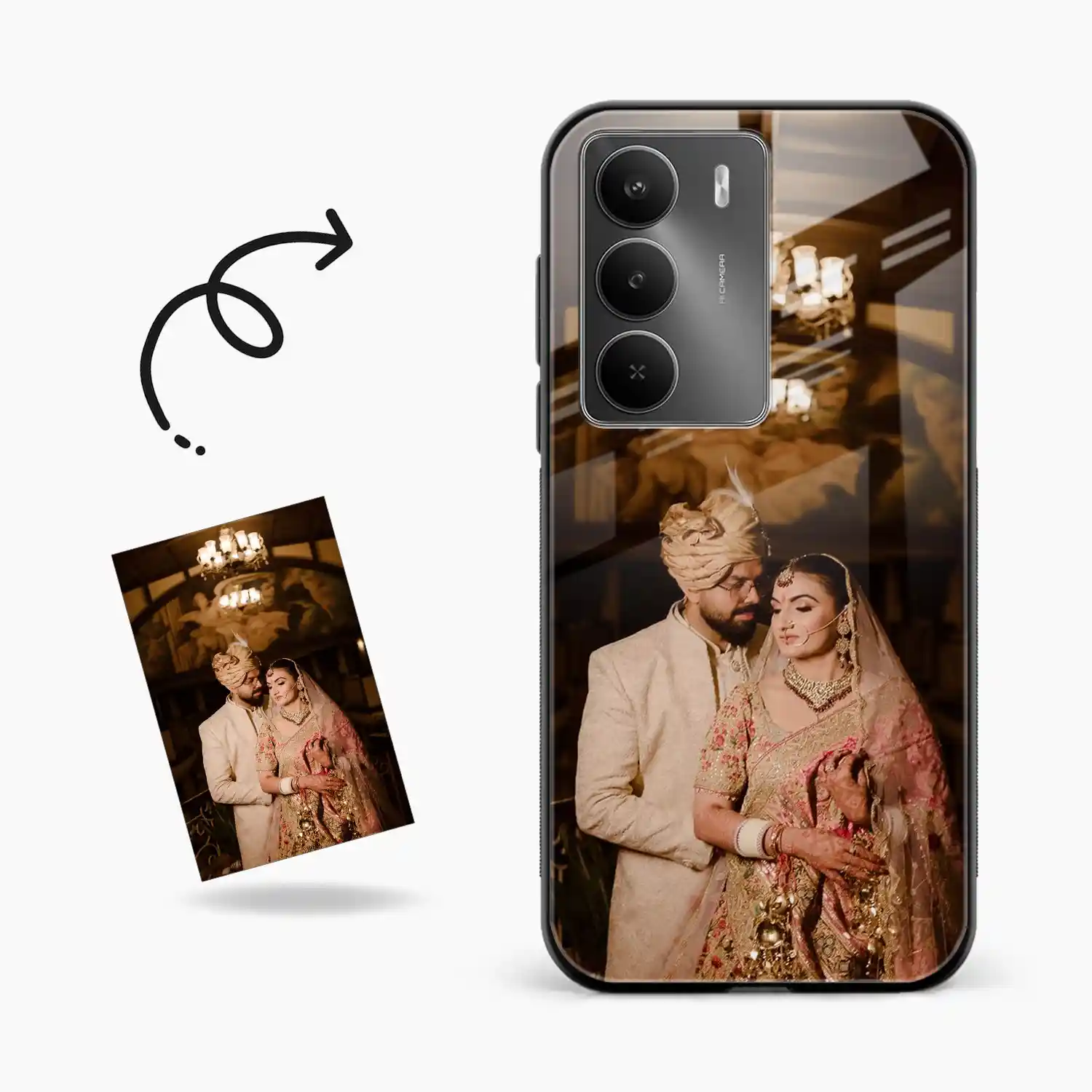 Customised Photo Printed Realme C73 5G Back Cover