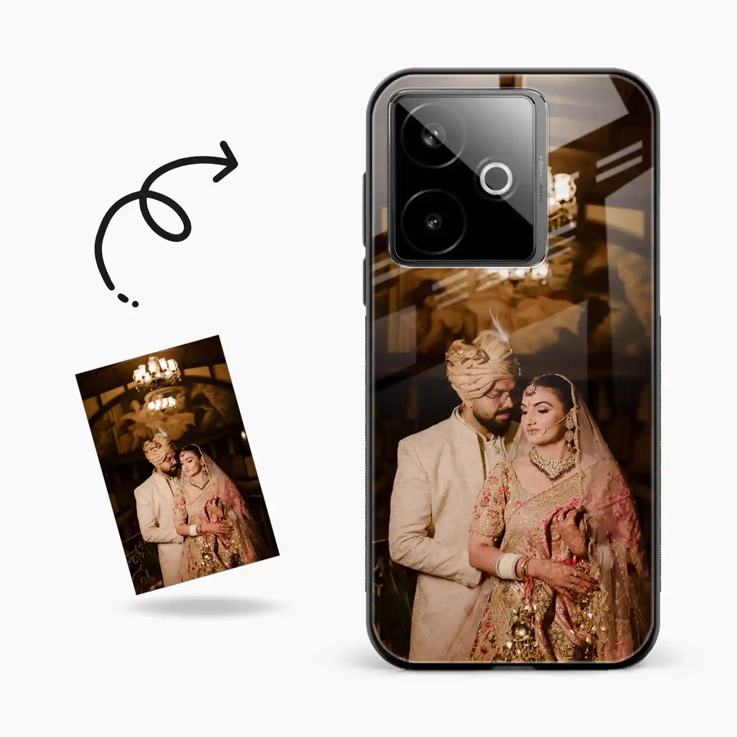 Customised Photo Printed Realme Gt 7T Back Cover