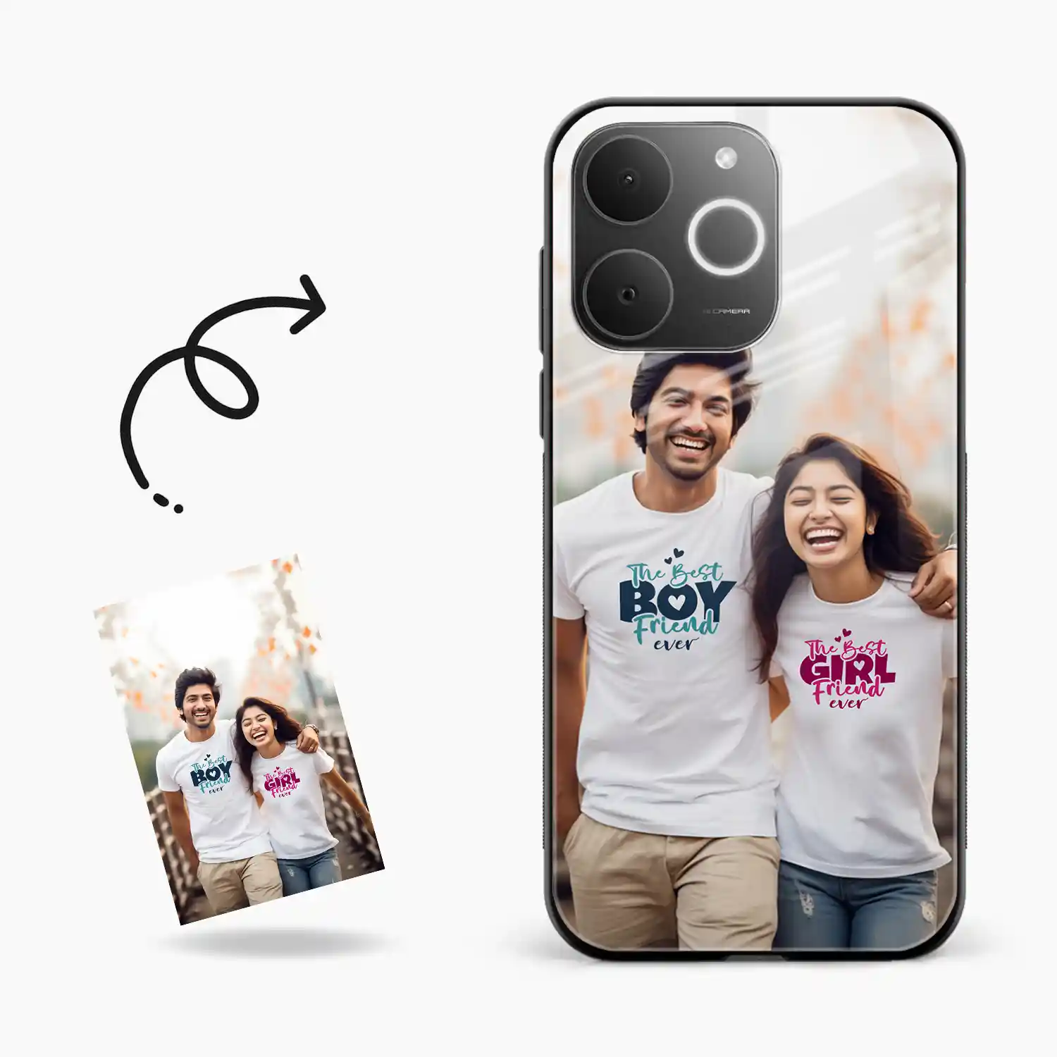 Customised Photo Printed Realme Narzo 80 Lite 4G Back Cover
