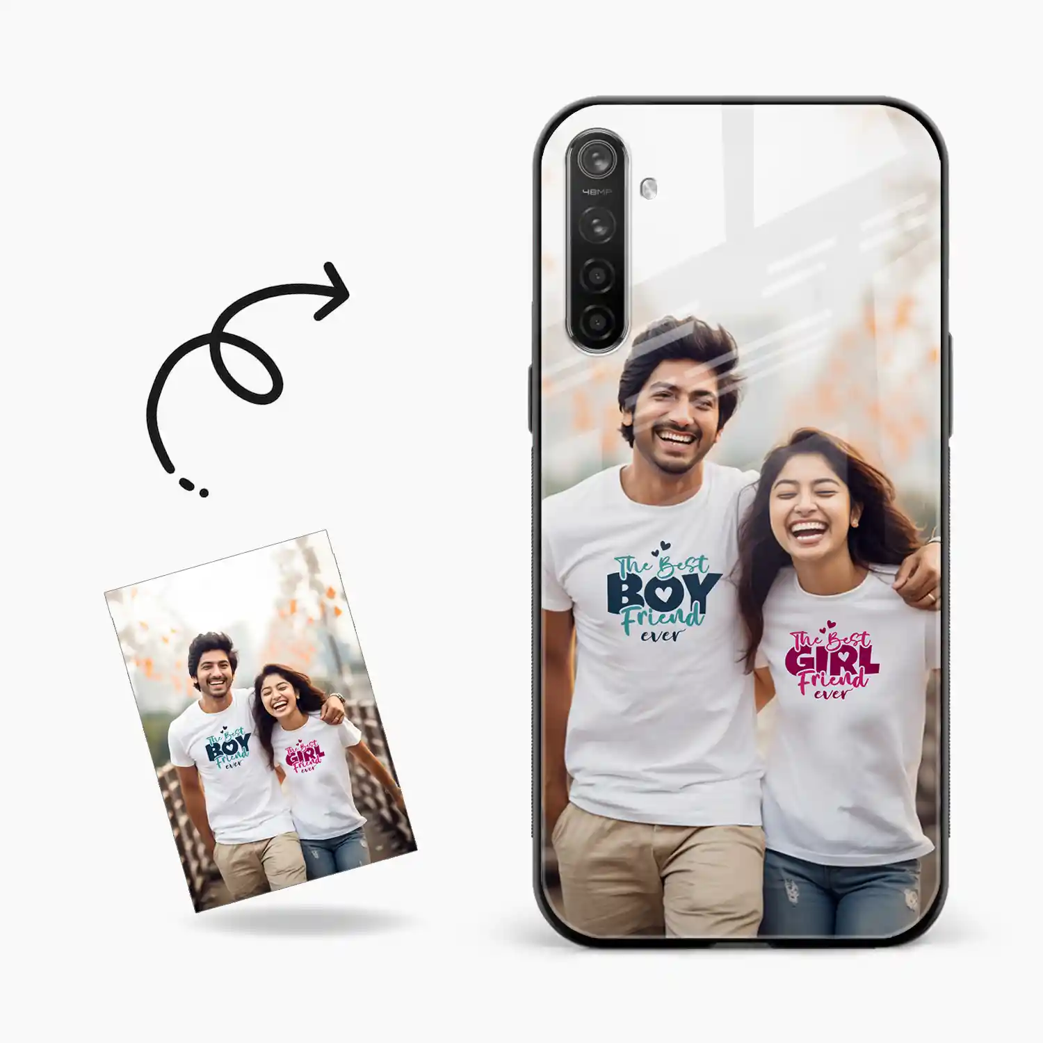 Customised Photo Printed Realme X50 Pro Back Cover