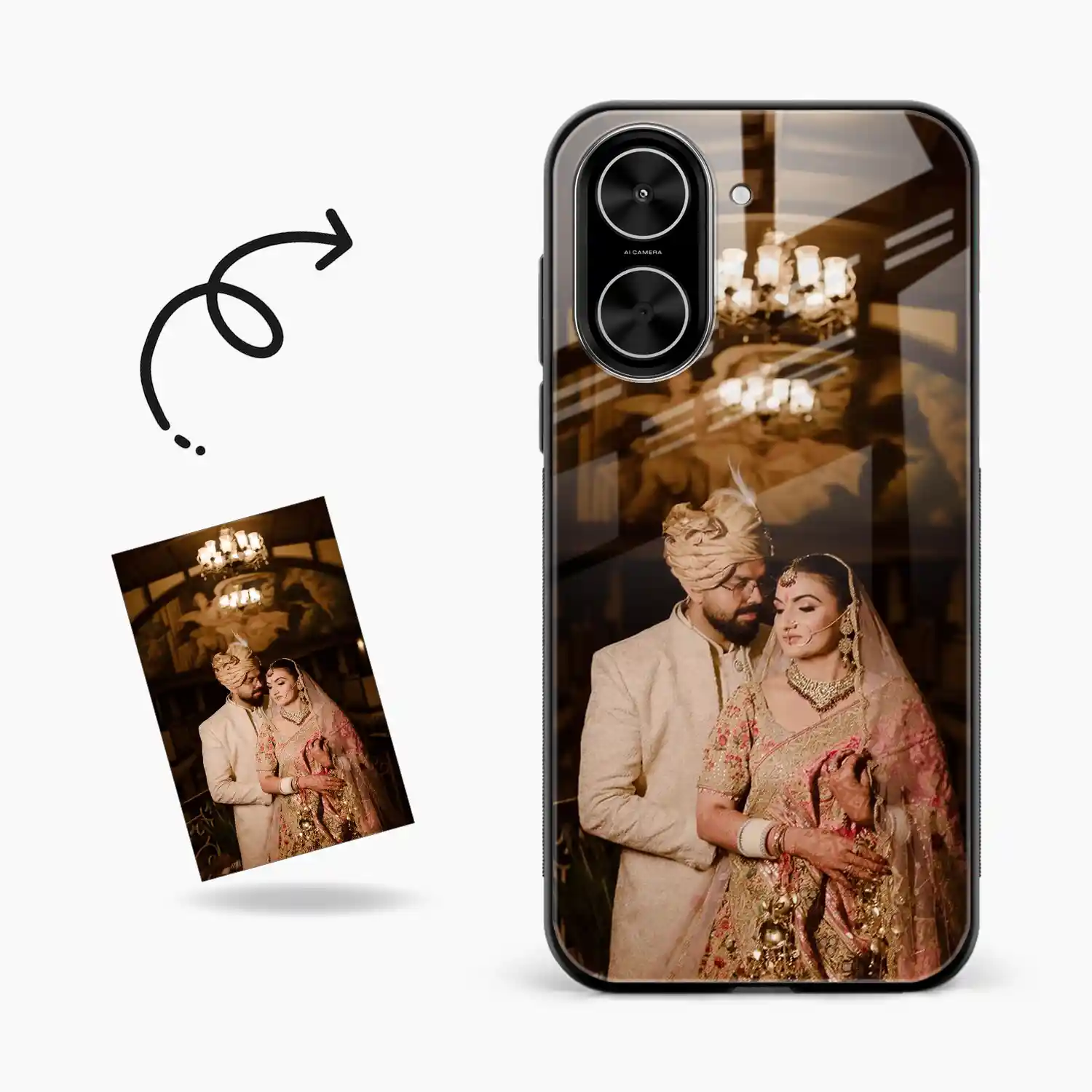 Customised Photo Printed Redmi A5 Back Cover