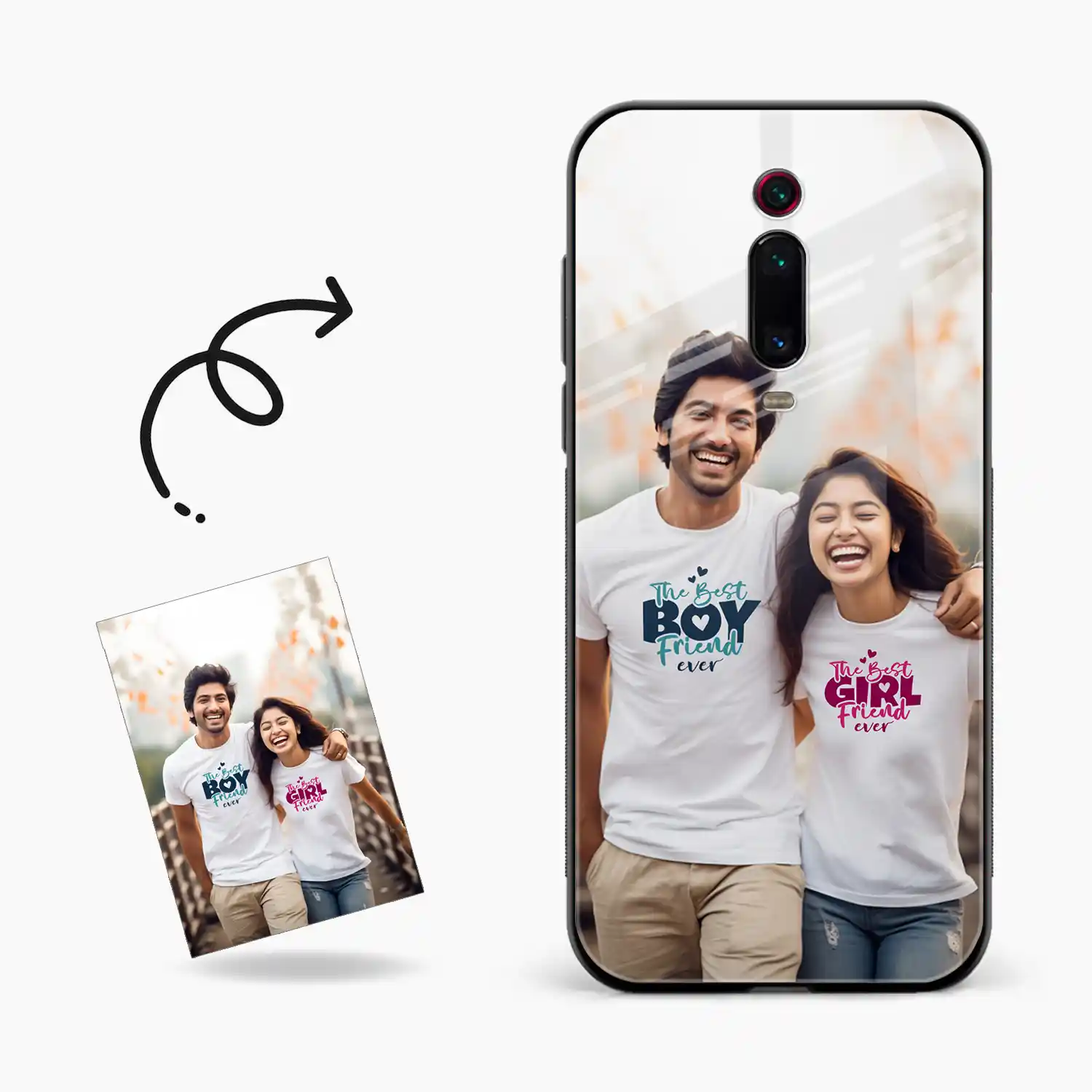 Customised Photo Printed Redmi K20 Back Cover