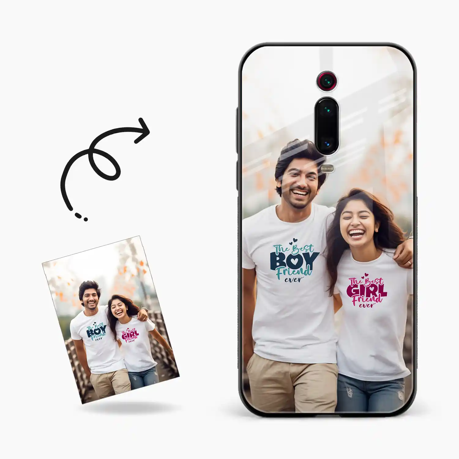 Customised Photo Printed Redmi K20 Pro Premium Back Cover